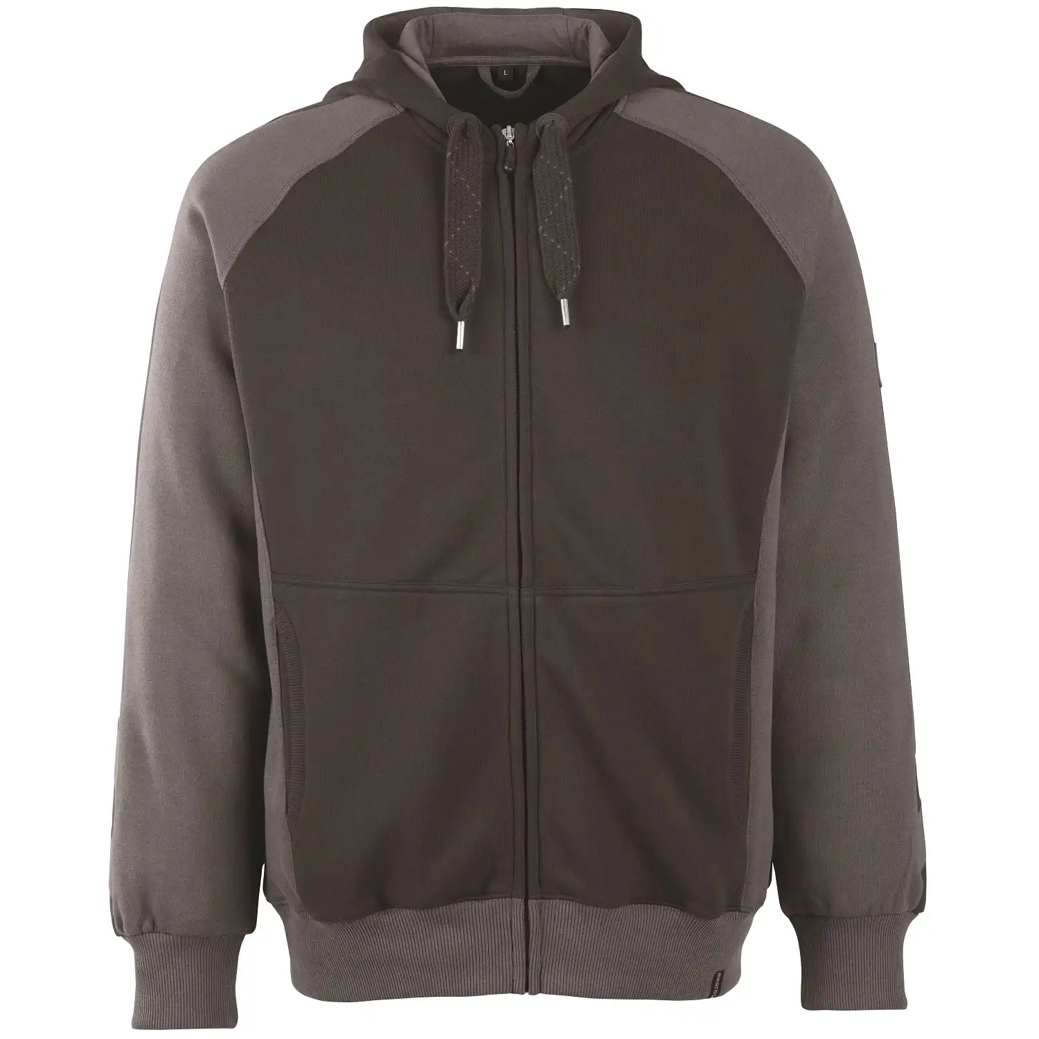 Kapuzen-Sweatshirt "WIESBADEN" Unique in schwarz/anthrazit, XXL - Bild 1