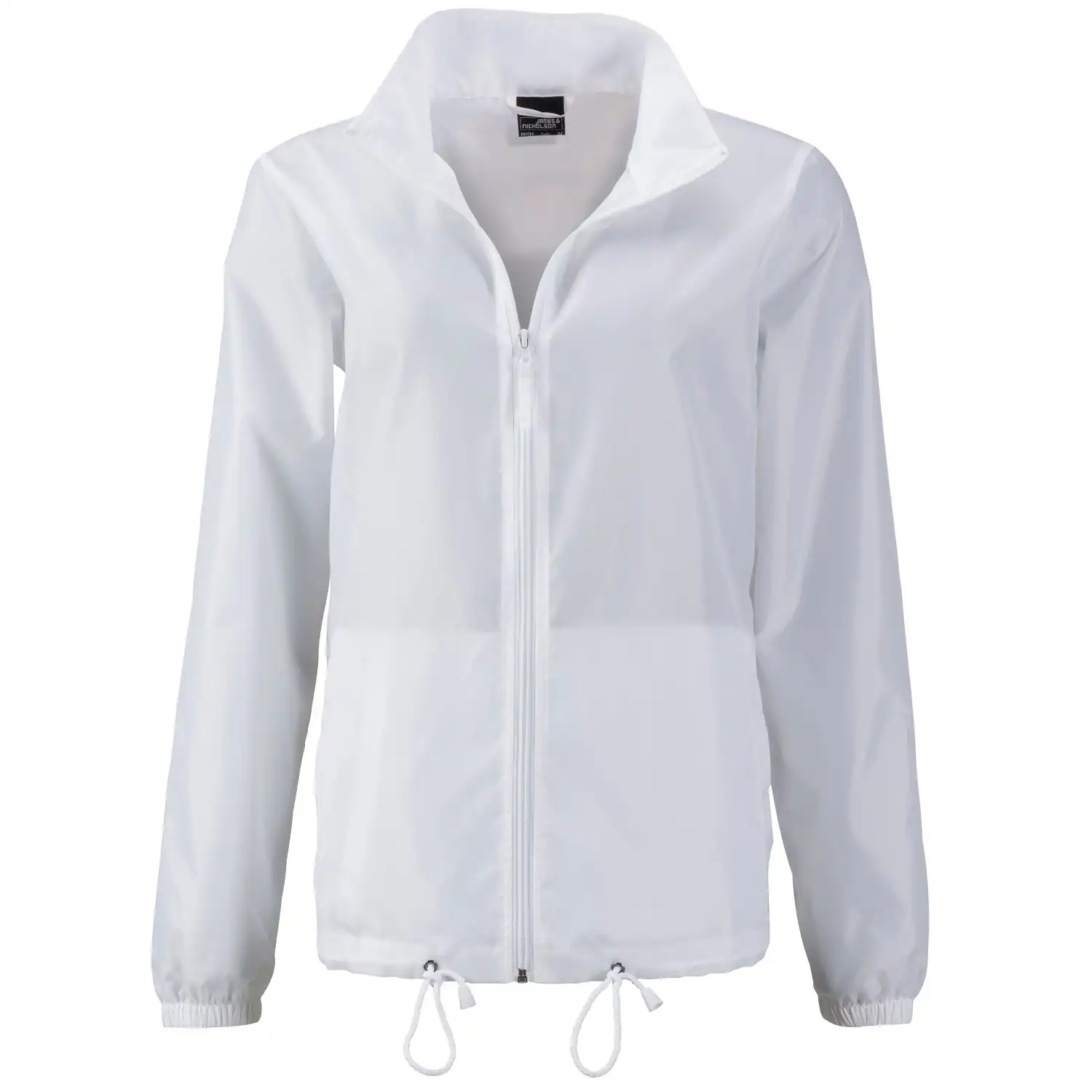 Damen Promo Windbreaker "JN1131" in white, L - Thumbnail 1