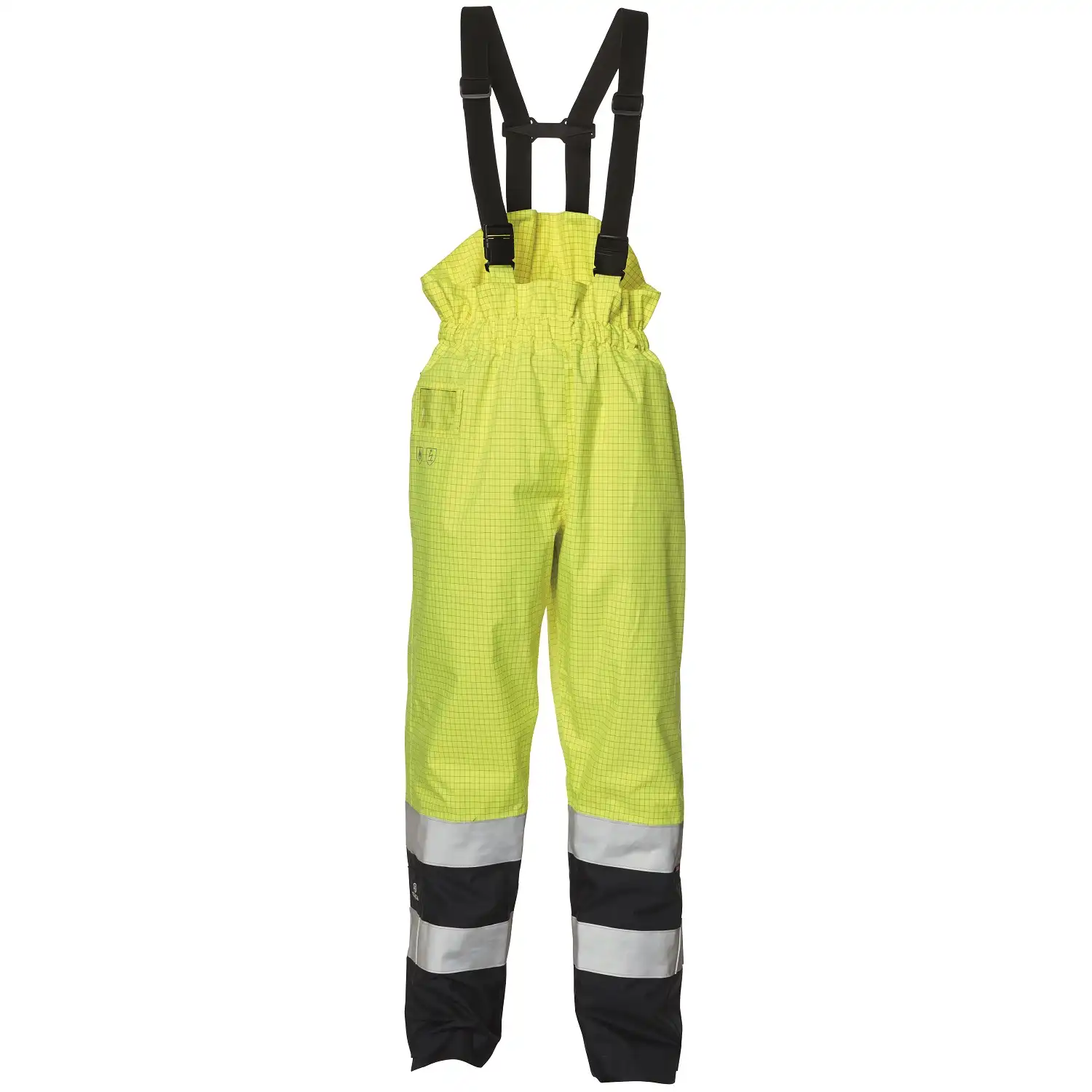 Multinorm Regenhose "089951R" SecureTech Multinorm in warngelb/marine, L - Bild 1