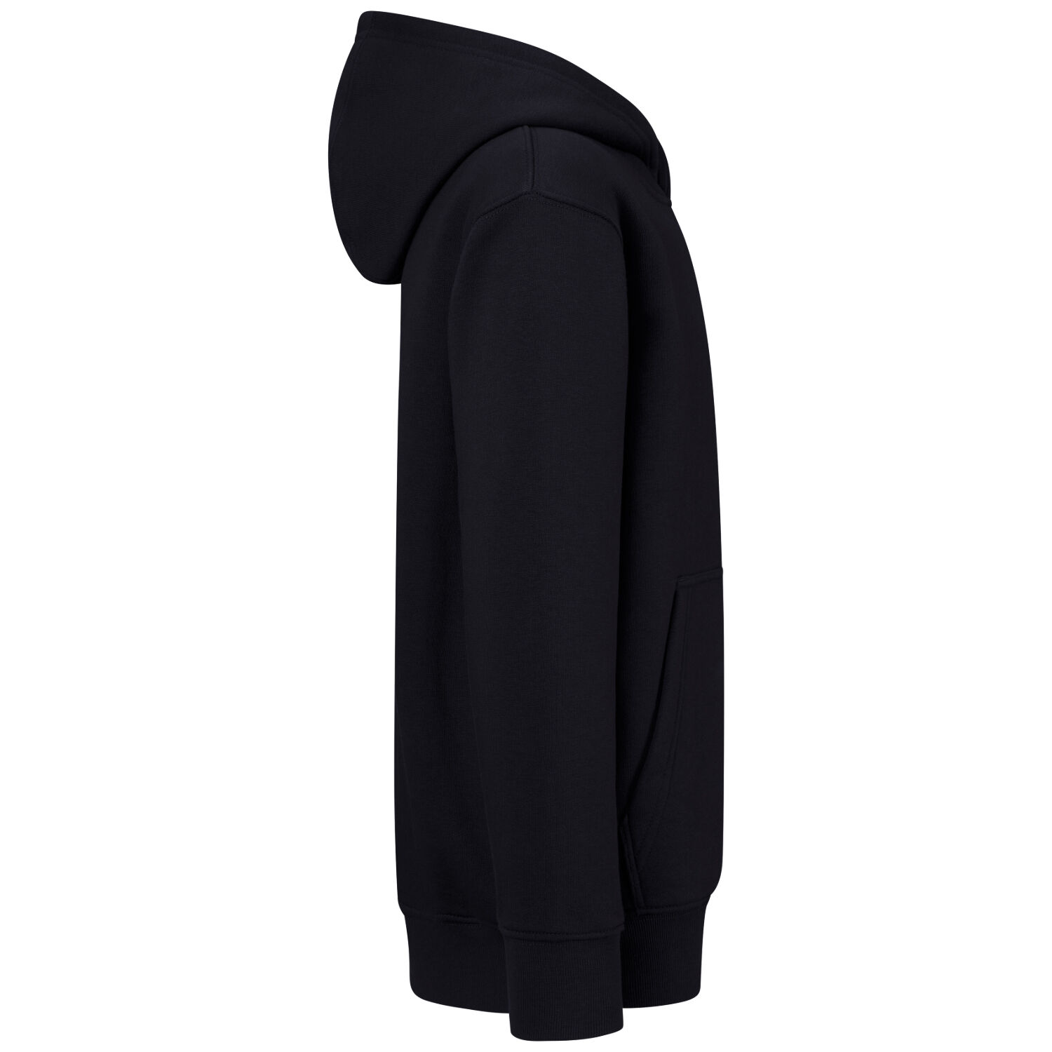 Kinder Hoodie Bio-Baumwolle "562" in schwarz, 110/116 - Thumbnail 3