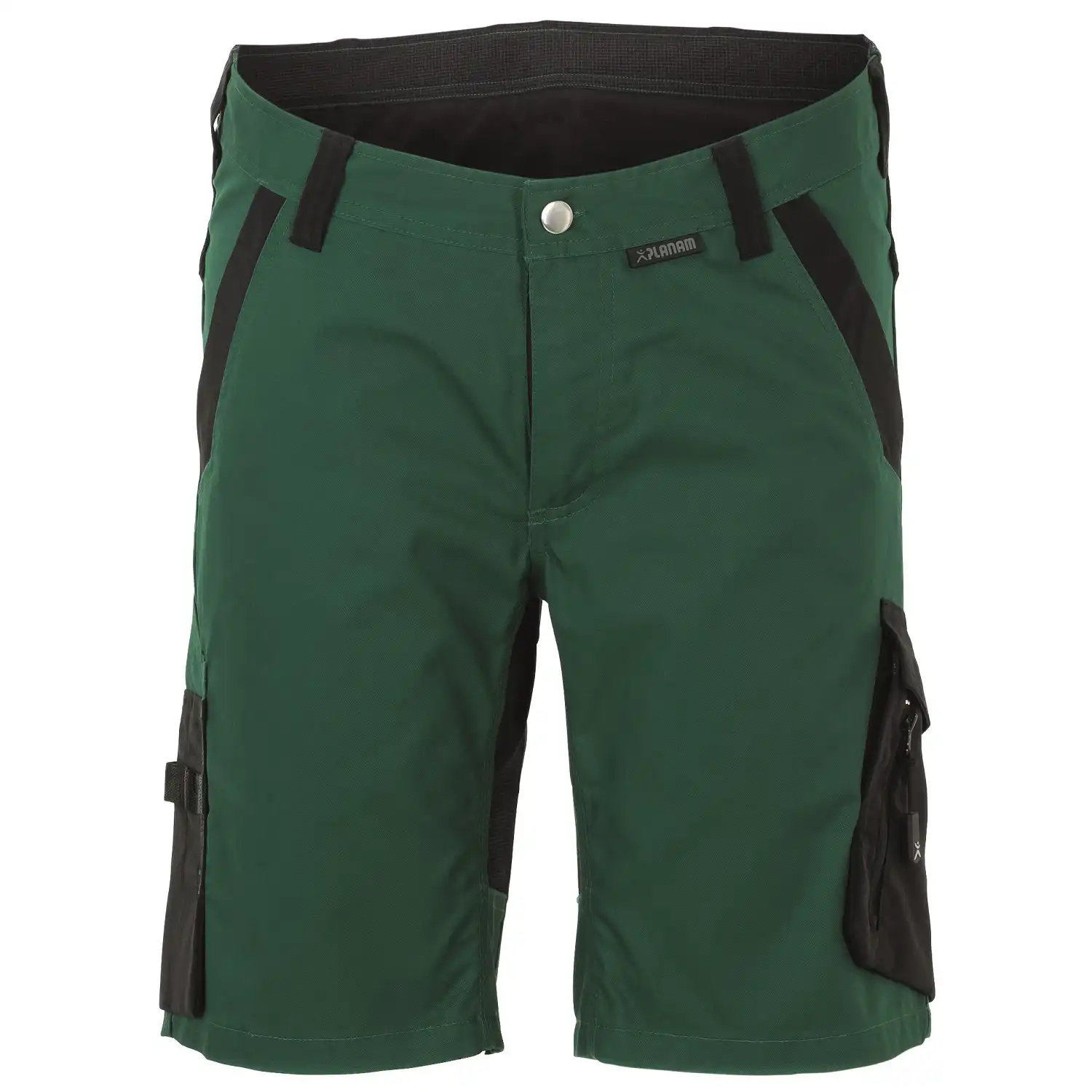 Stretch-Shorts "Norit" in grün/schwarz, 4XL - Bild 1