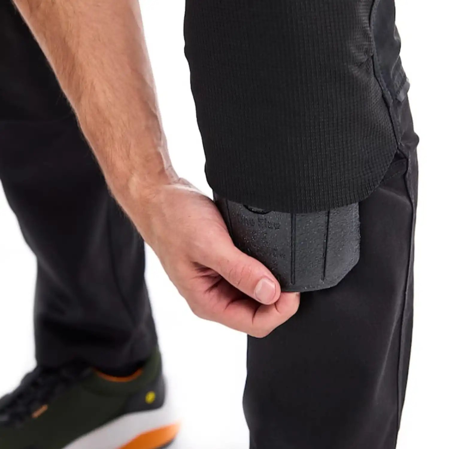 Stretch Handwerkerhose "STRIKER" in schwarz/schwarz, C48 - Thumbnail 5