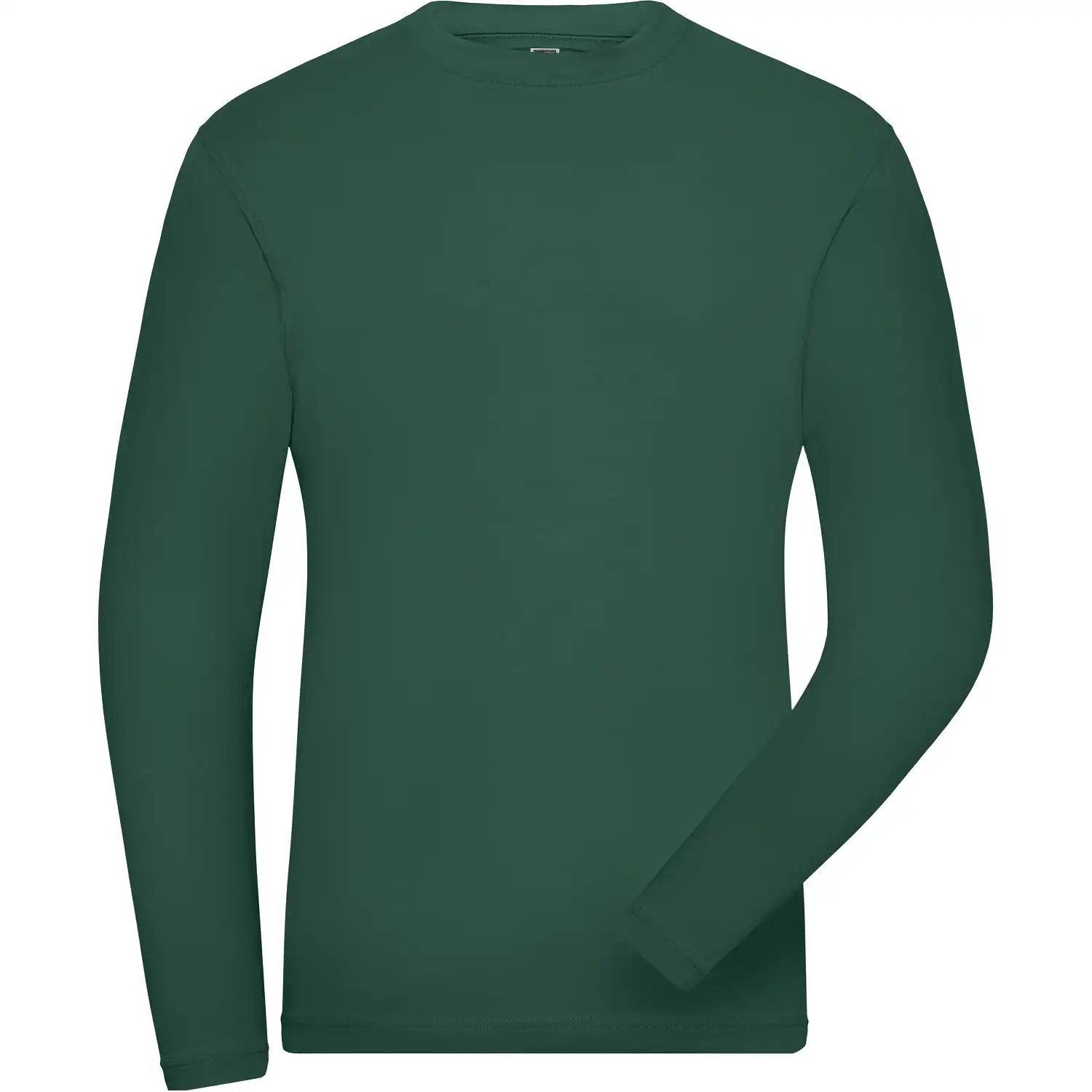 Bio Stretch Langarmshirt "JN1804" UV-Schutz in dark-green, XL - Thumbnail 1