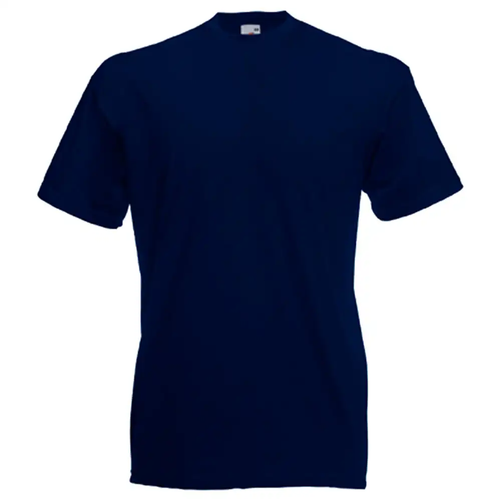 T-Shirt "F140" 100% Baumwolle Valueweight in deep navy, L - Bild 1