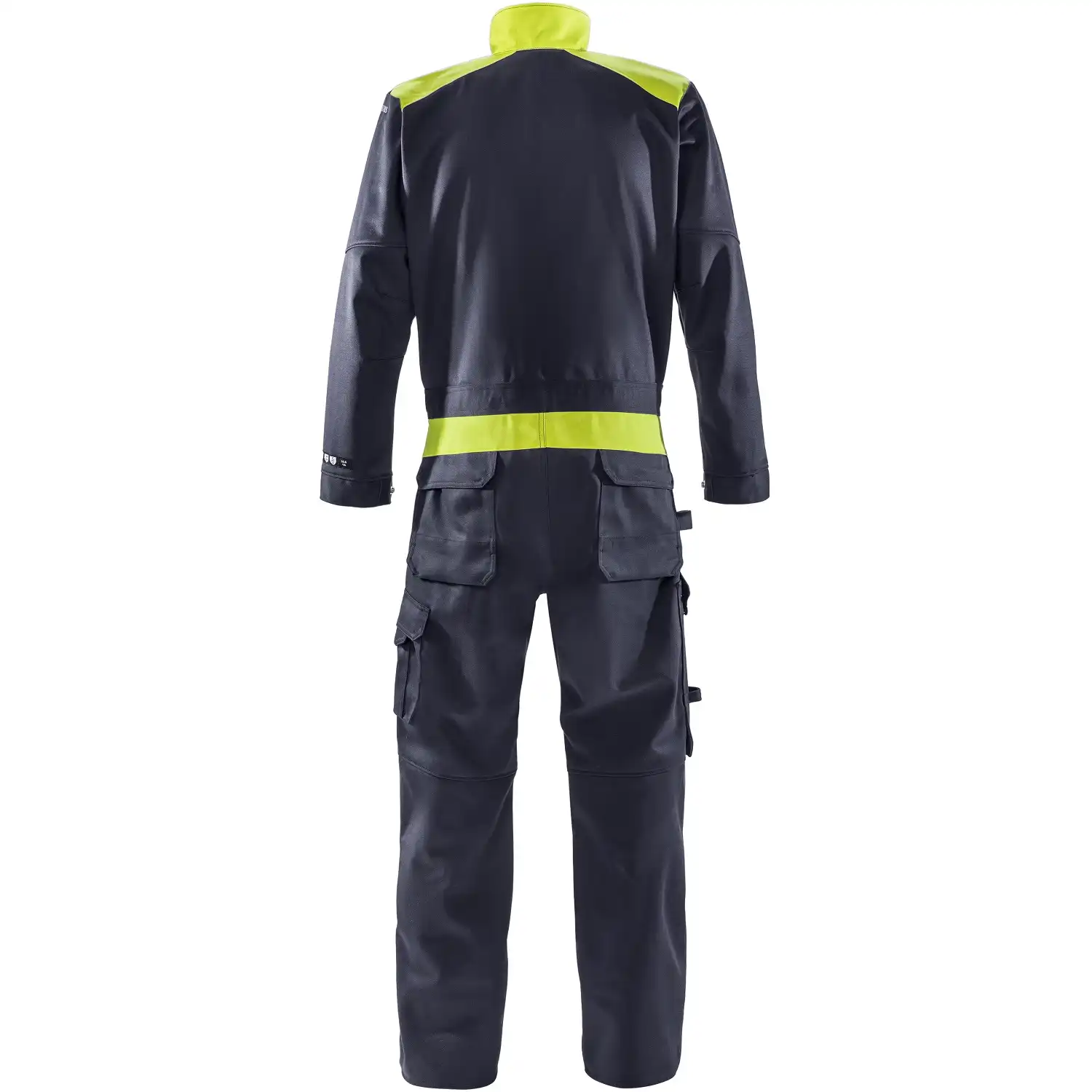 Schweißer Overall "8044 WEL" marine/gelb in XL - Thumbnail 2