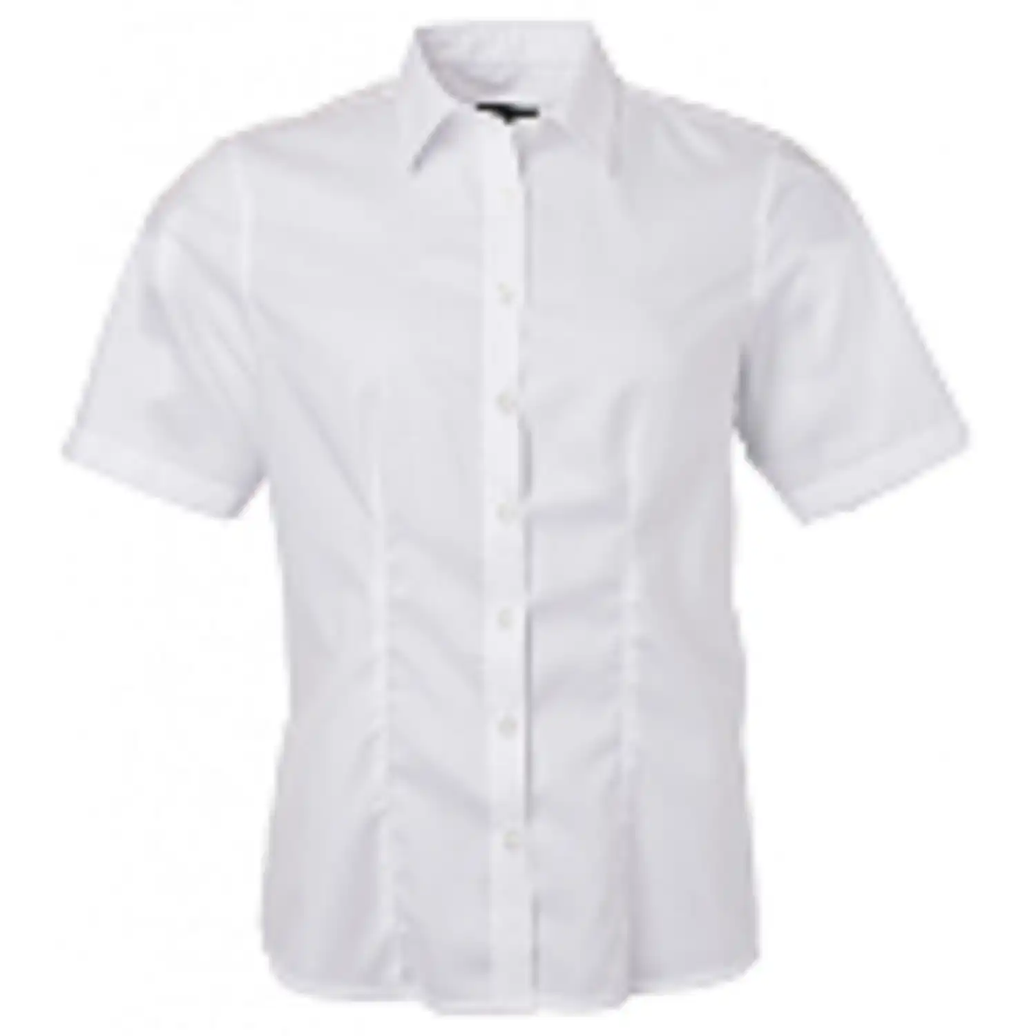 Damen Kurzarm Bluse "JN683" in white, 3XL - Thumbnail 1