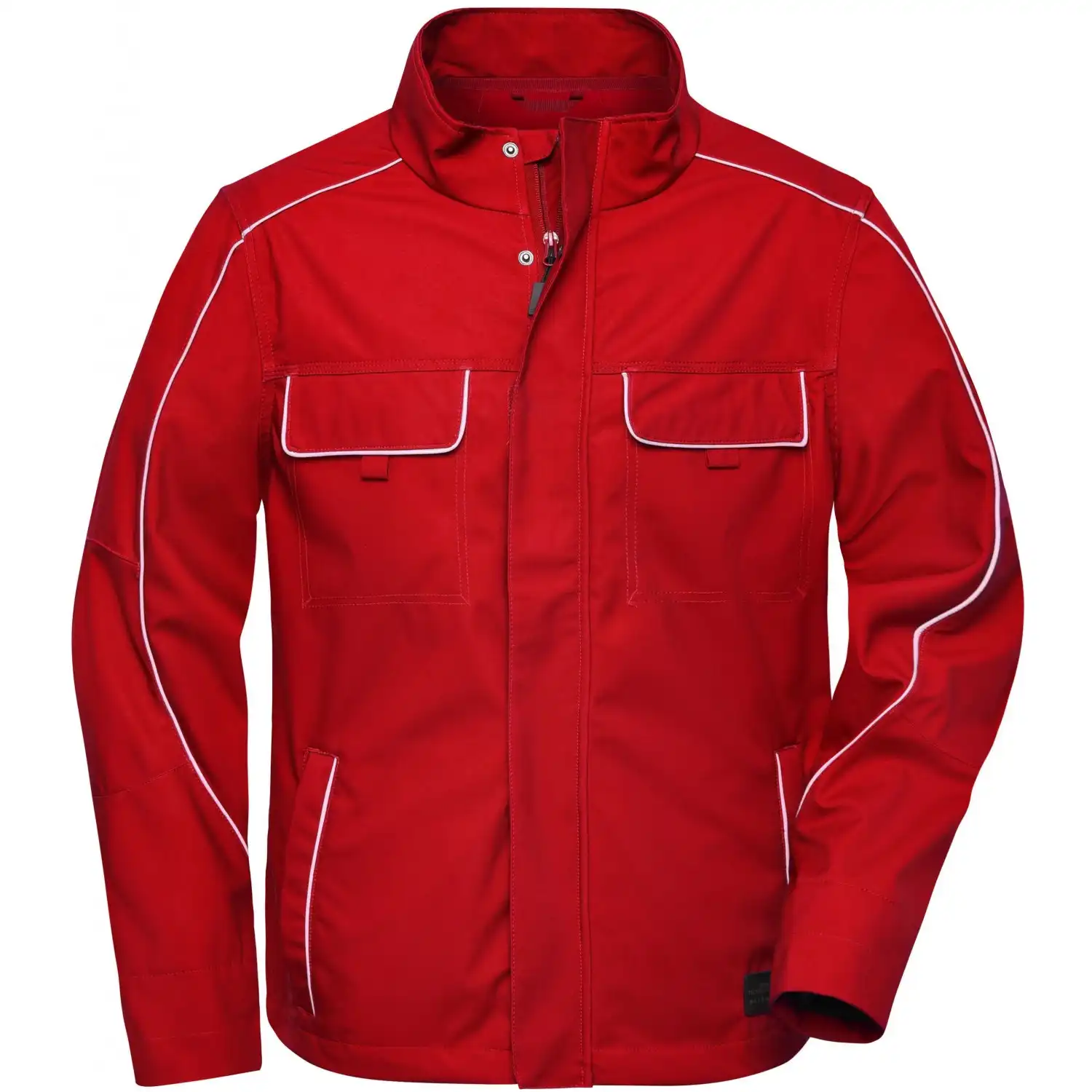 Softshell Light Jacke "JN882" in red, 3XL - Bild 1