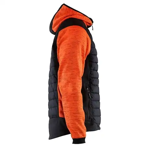 Hybridjacke "5930" in orange/schwarz, 3XL - Thumbnail 4