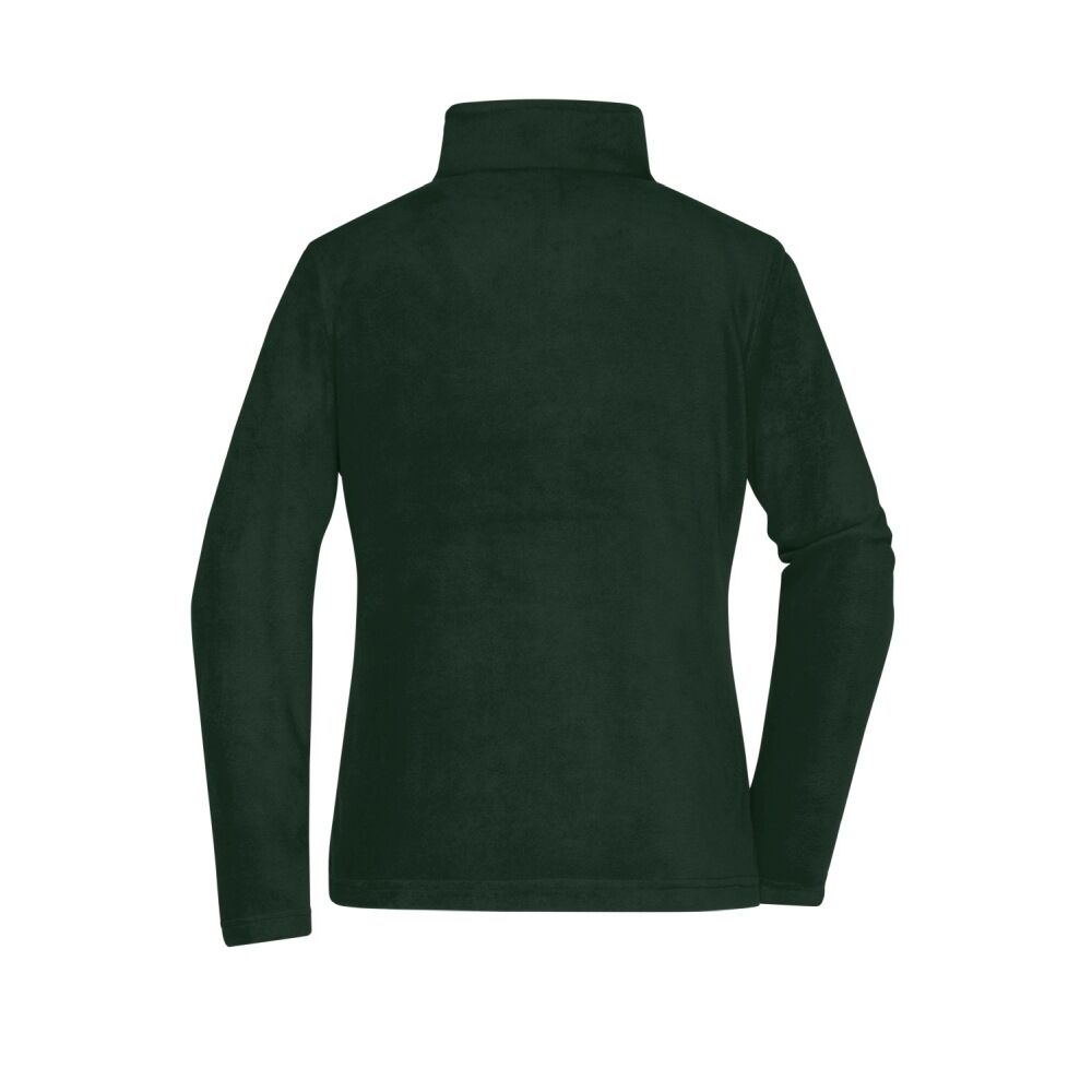 Damen Fleecejacke "JN781" in dark-green, L - Thumbnail 2