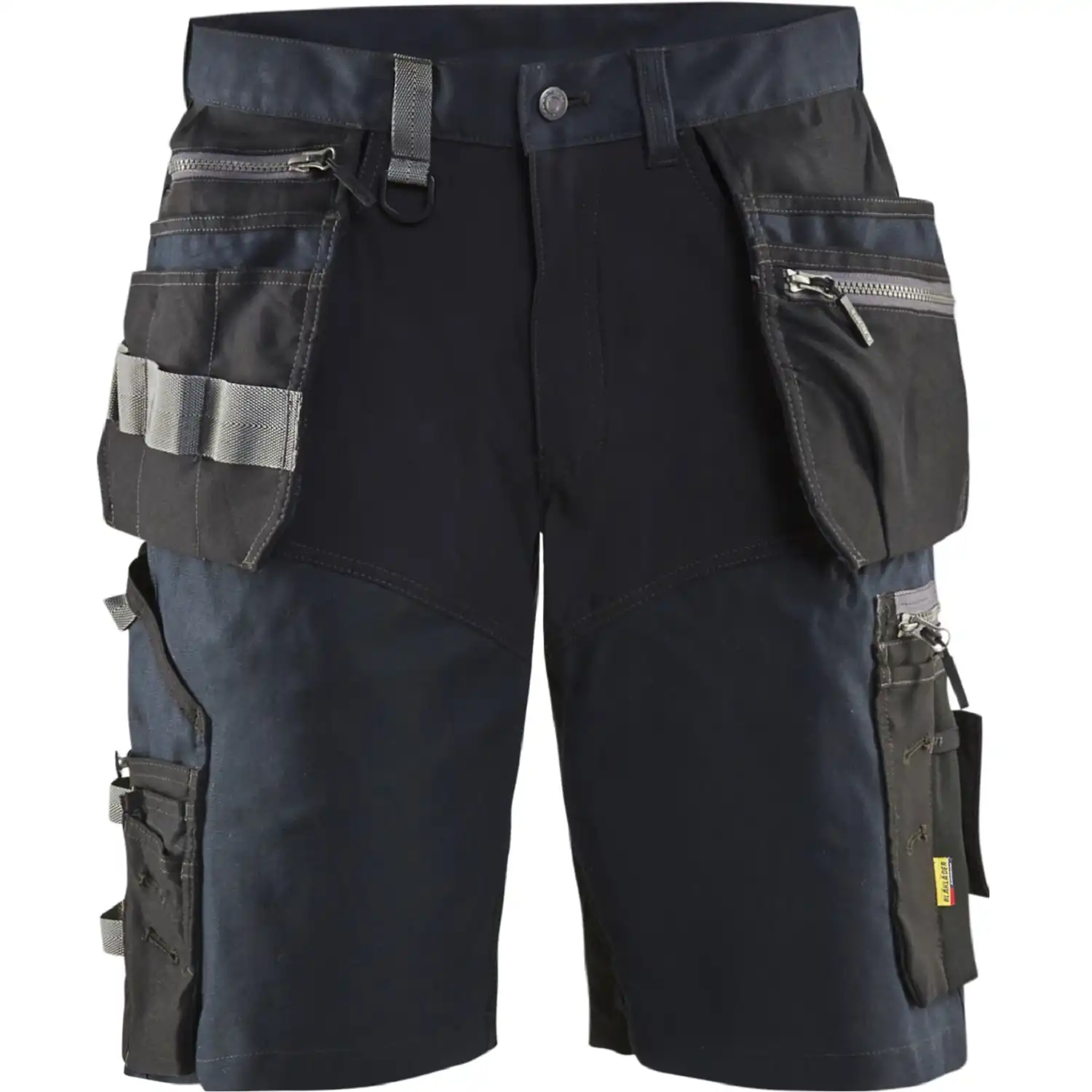 Stretch Handwerkershorts "1598" in Dunkelmarine/Schwarz, C44 - Thumbnail 1