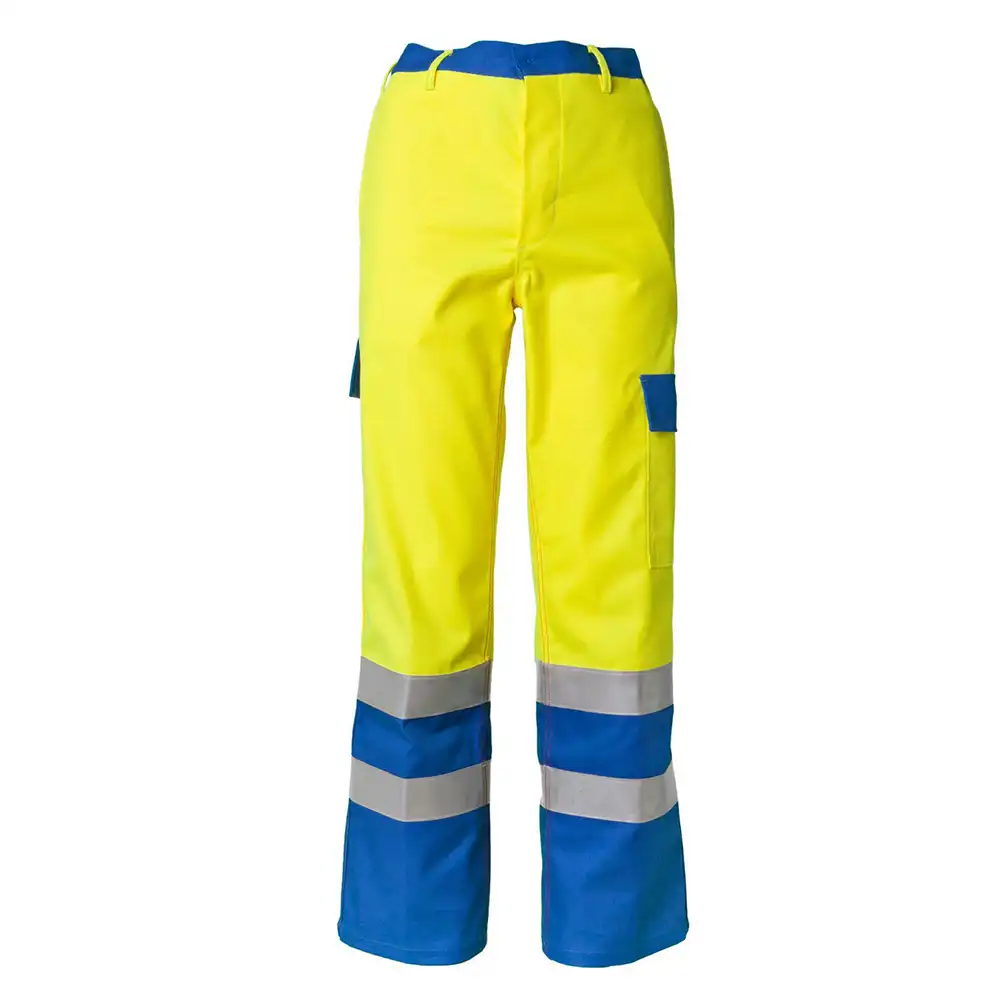 Multinorm Bundhose "MAJOR PROTECT" gelb/kornblau in 44 - Thumbnail 1