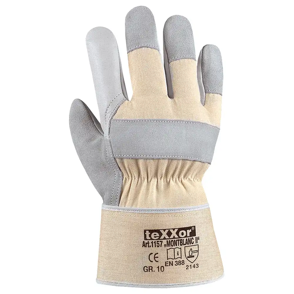 Rindvollleder-Arbeitshandschuhe "MONTBLANC II"  in 10 (XL) - Bild 1