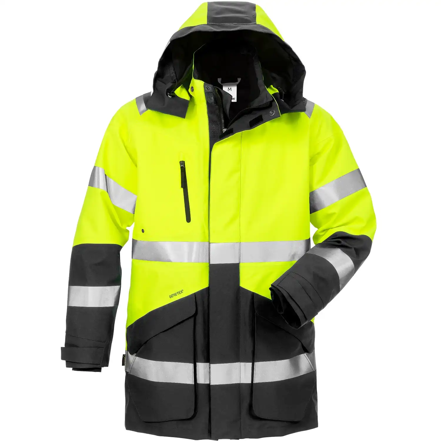 Warnschutz Winterparka "4989 GXB" Gore-Tex® in gelb/schwarz, L - Thumbnail 1