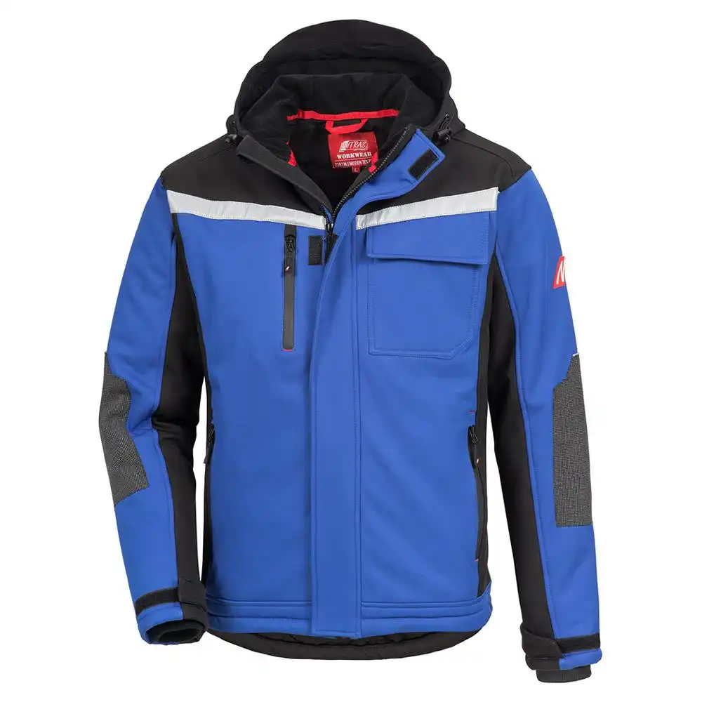 Winter-Softshelljacke "MOTION TEX PLUS" in Blau, M - Thumbnail 1
