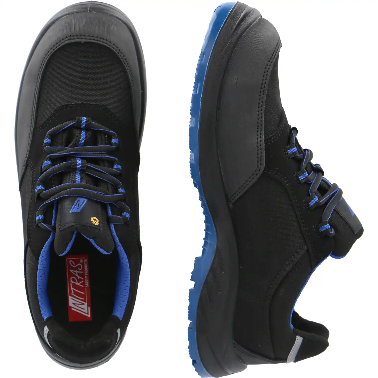 Sicherheitshalbschuhe S3S "SOLID STEP" blau in 35 - Thumbnail 2