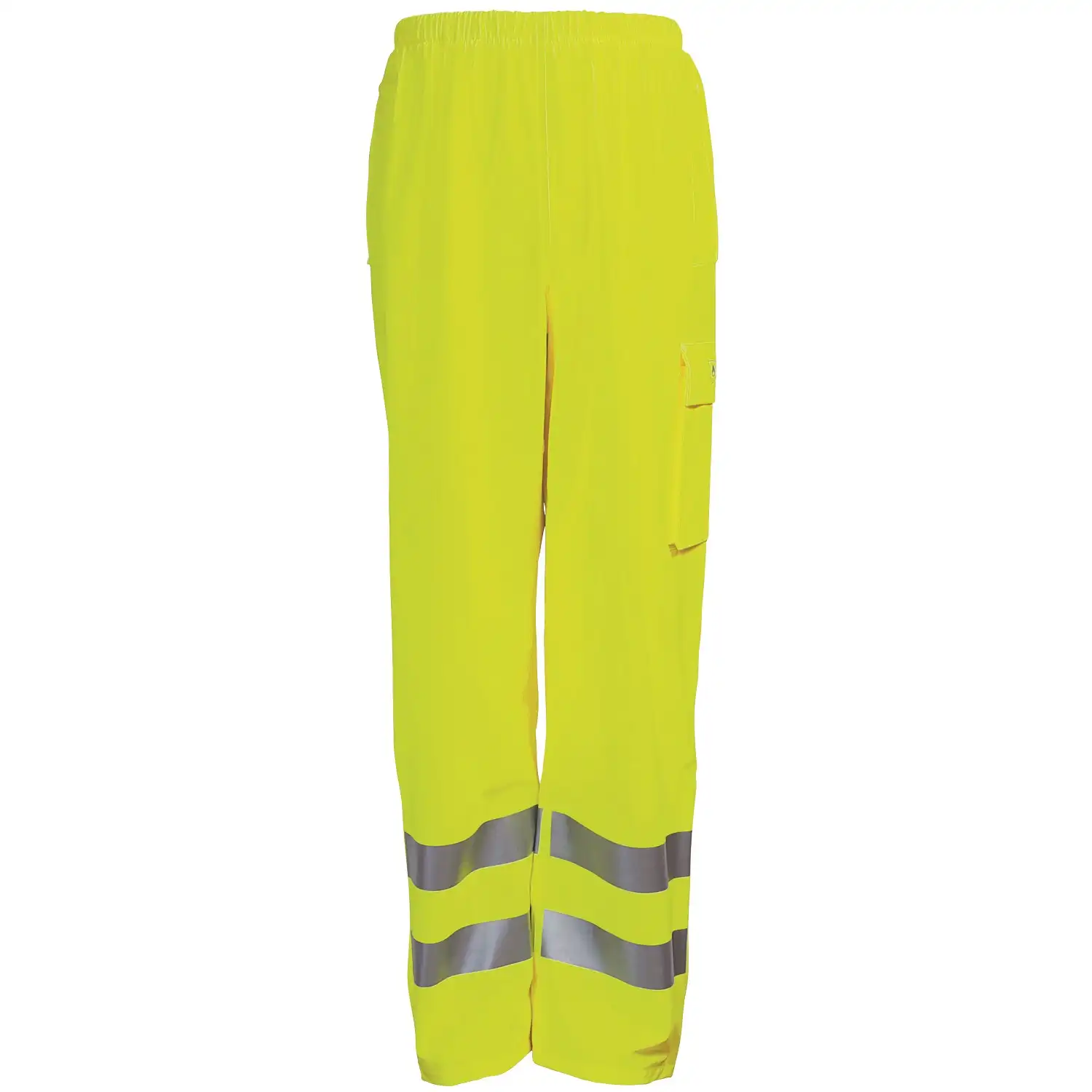 Multinorm PU Regenhose ""022450R" SecureTech Multinorm in warngelb, XL - Bild 1
