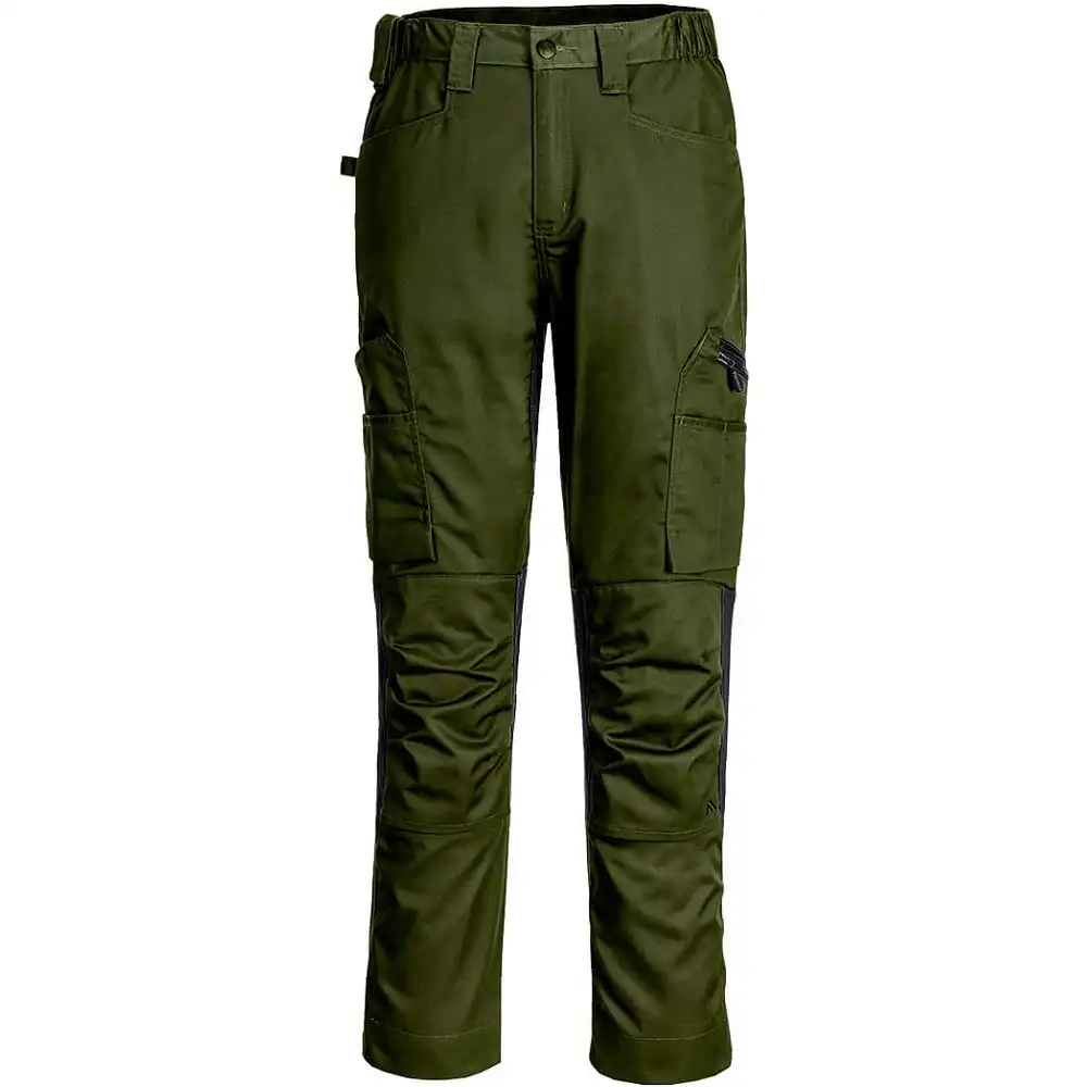 Stretch Bundhose "CD881" WX2 Eco in olive, 41 - Thumbnail 1