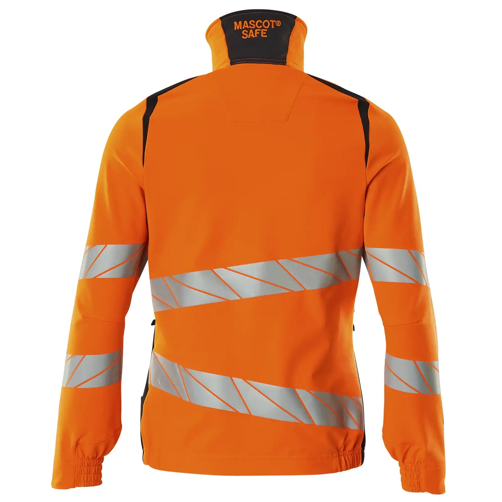 Damen Warnschutz Stretch Bundjacke "ACCELERATE SAFE" in orange/schwarzblau, XXL - Thumbnail 2