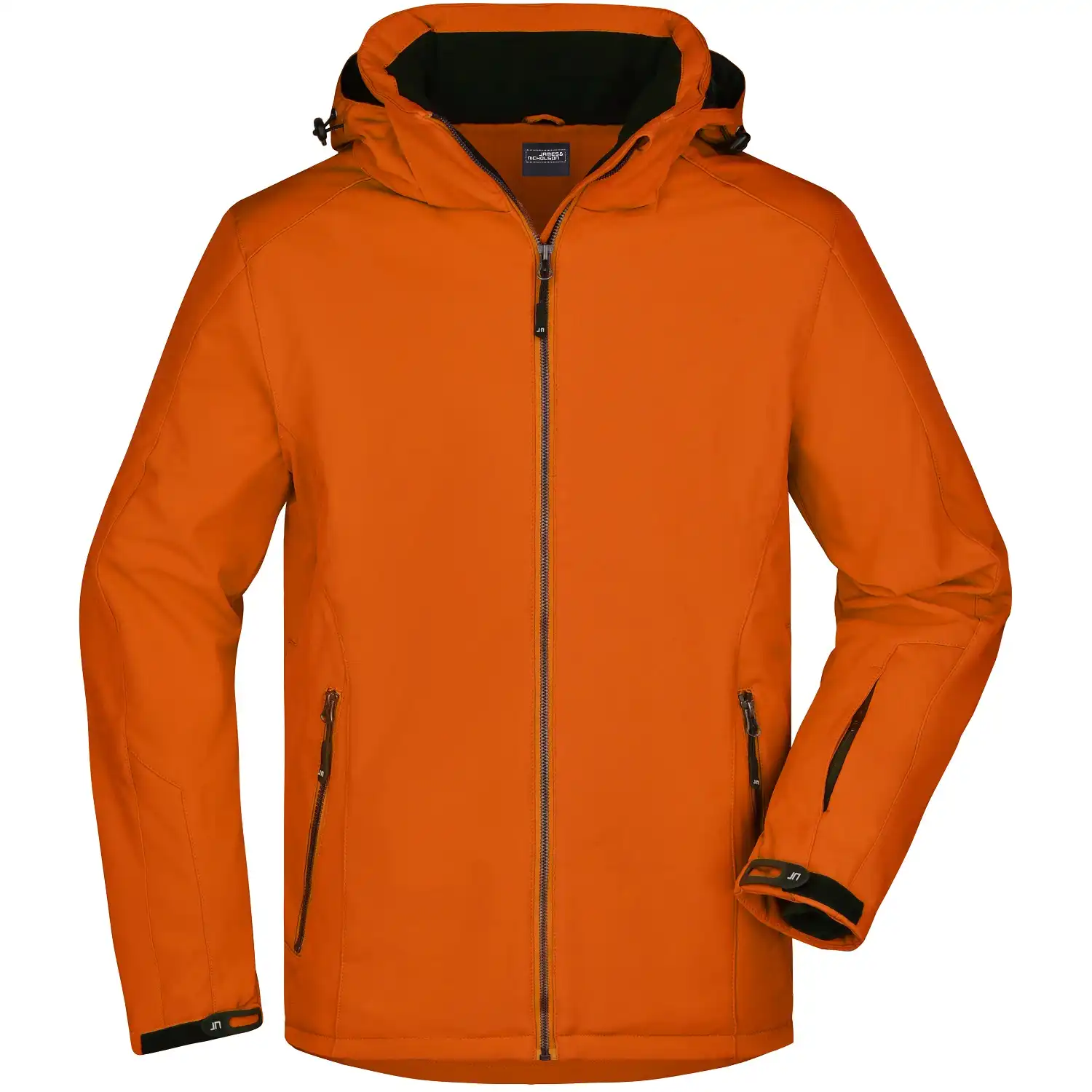 Winterjacke "JN1054" in dark-orange, XL - Thumbnail 1