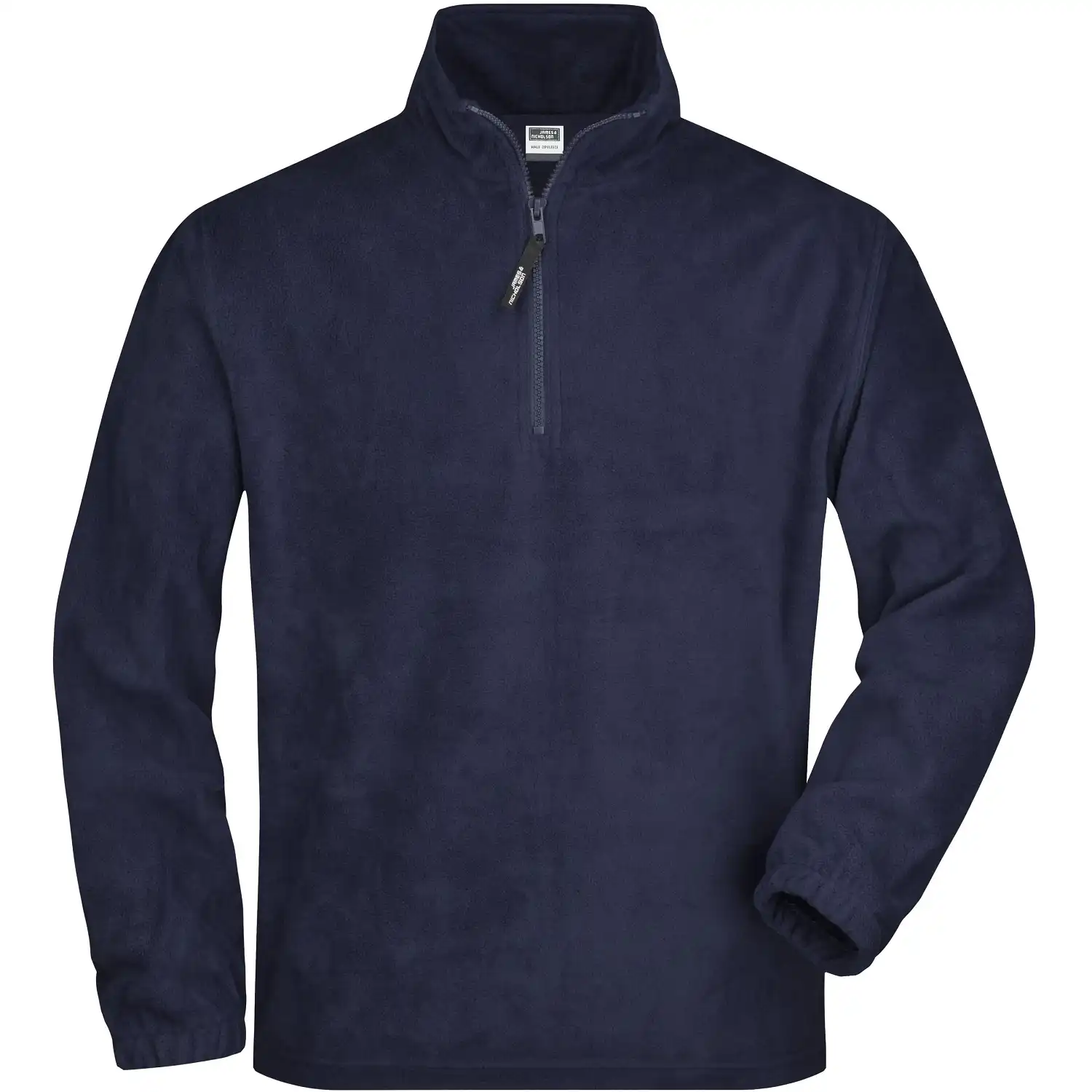 Half-Zip Fleece-Pullover"JN043" in navy, L - Bild 1