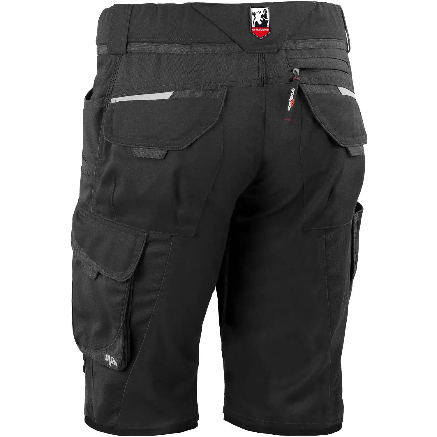 Shorts "IRON" in schwarz, N54 - Thumbnail 2