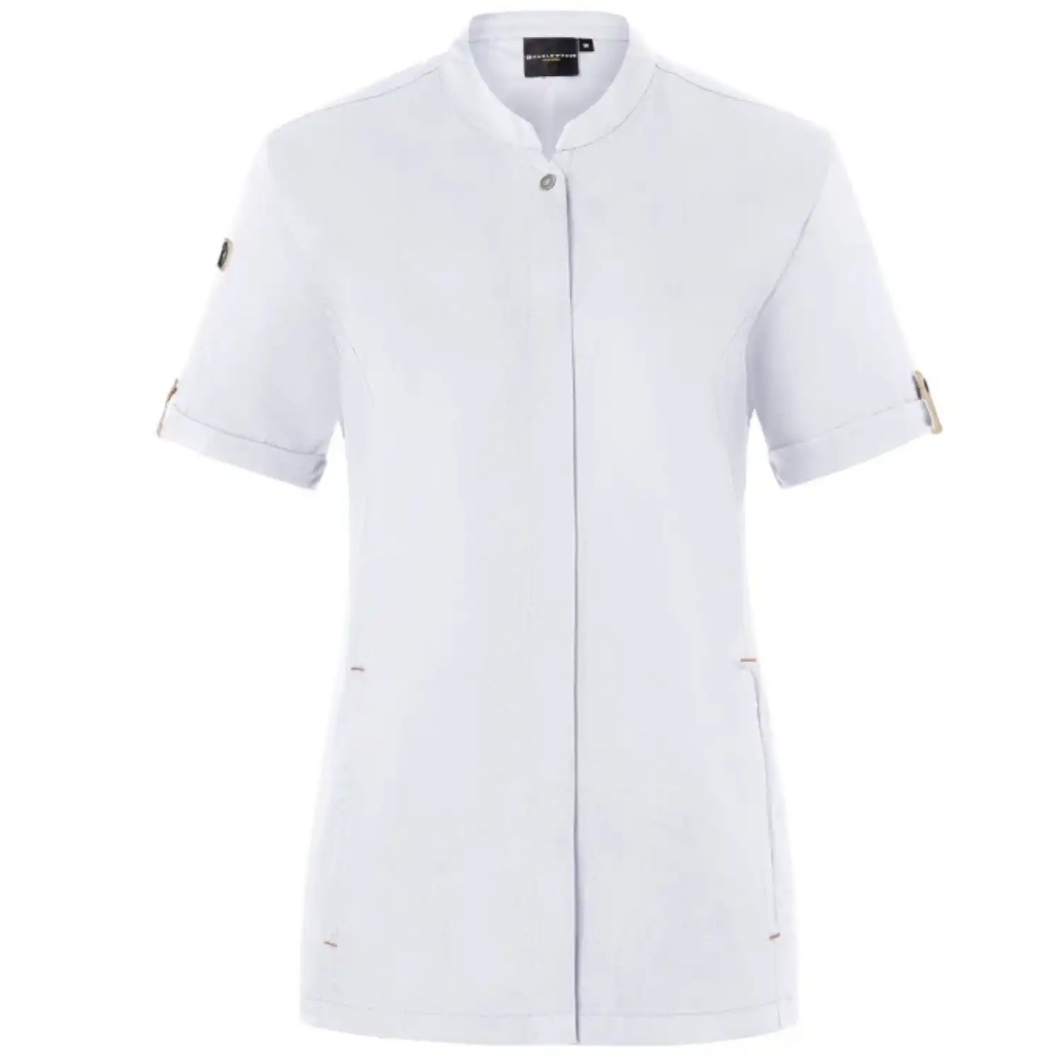 Damen Kochjacke "JF 27" in 48, Weiß - Thumbnail 1