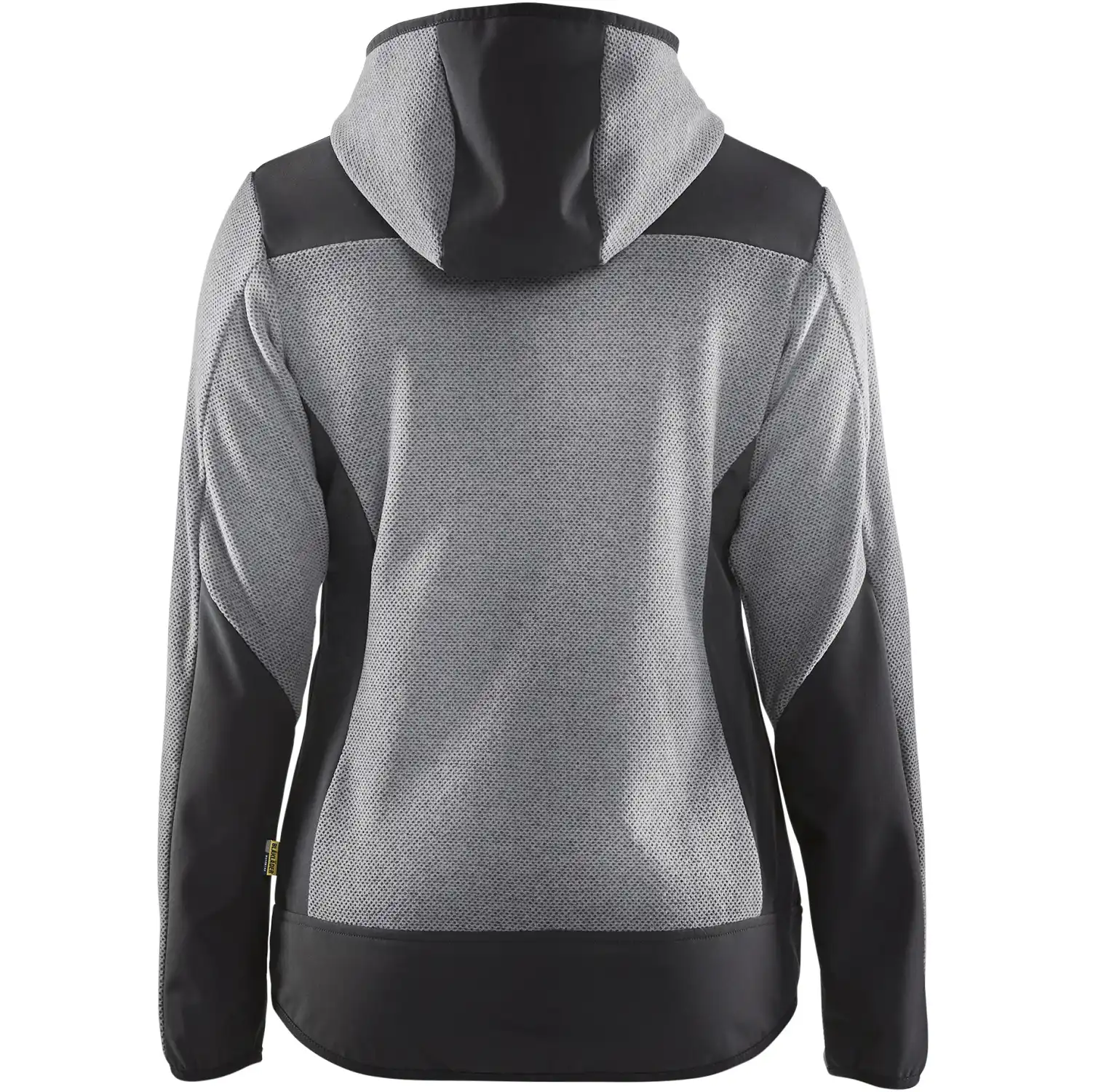 Damen Strickjacke "5941" in grau-melange/schwarz, M - Thumbnail 2