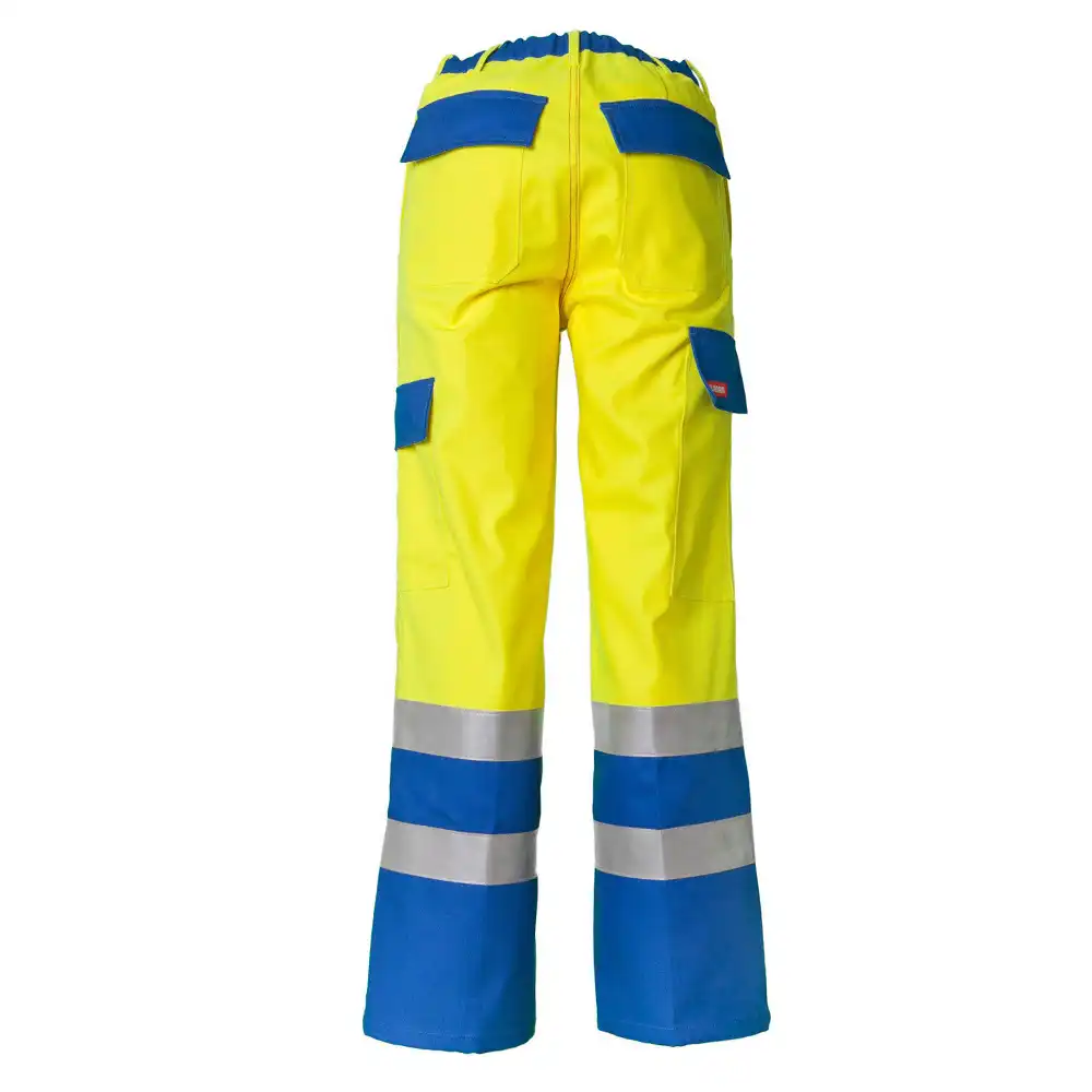 Multinorm Bundhose "MAJOR PROTECT" gelb/kornblau in 44 - Thumbnail 3