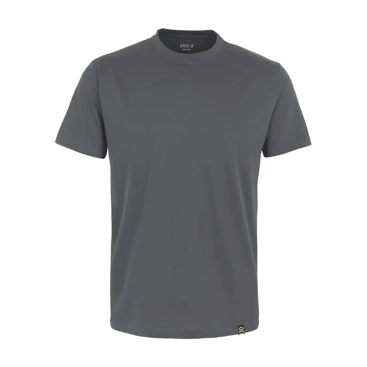 T-Shirt "PREMIUM" in grau, L - Thumbnail 1