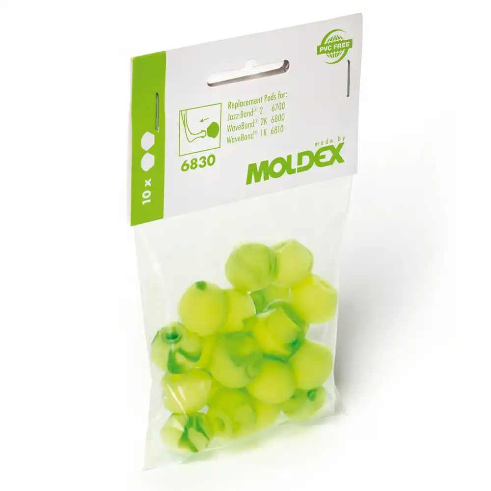 Ersatzstöpsel "6830" JAZZ-BAND® & WaveBand 10 Pa./Blister - Thumbnail 1