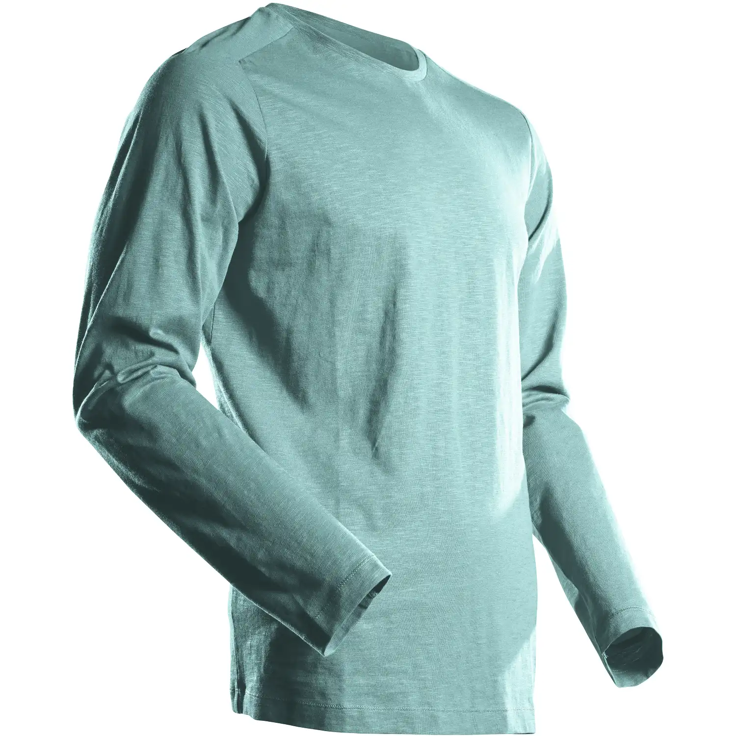 Langarmshirt "22581-983" Customized in staubgrün, 4XL - Thumbnail 1