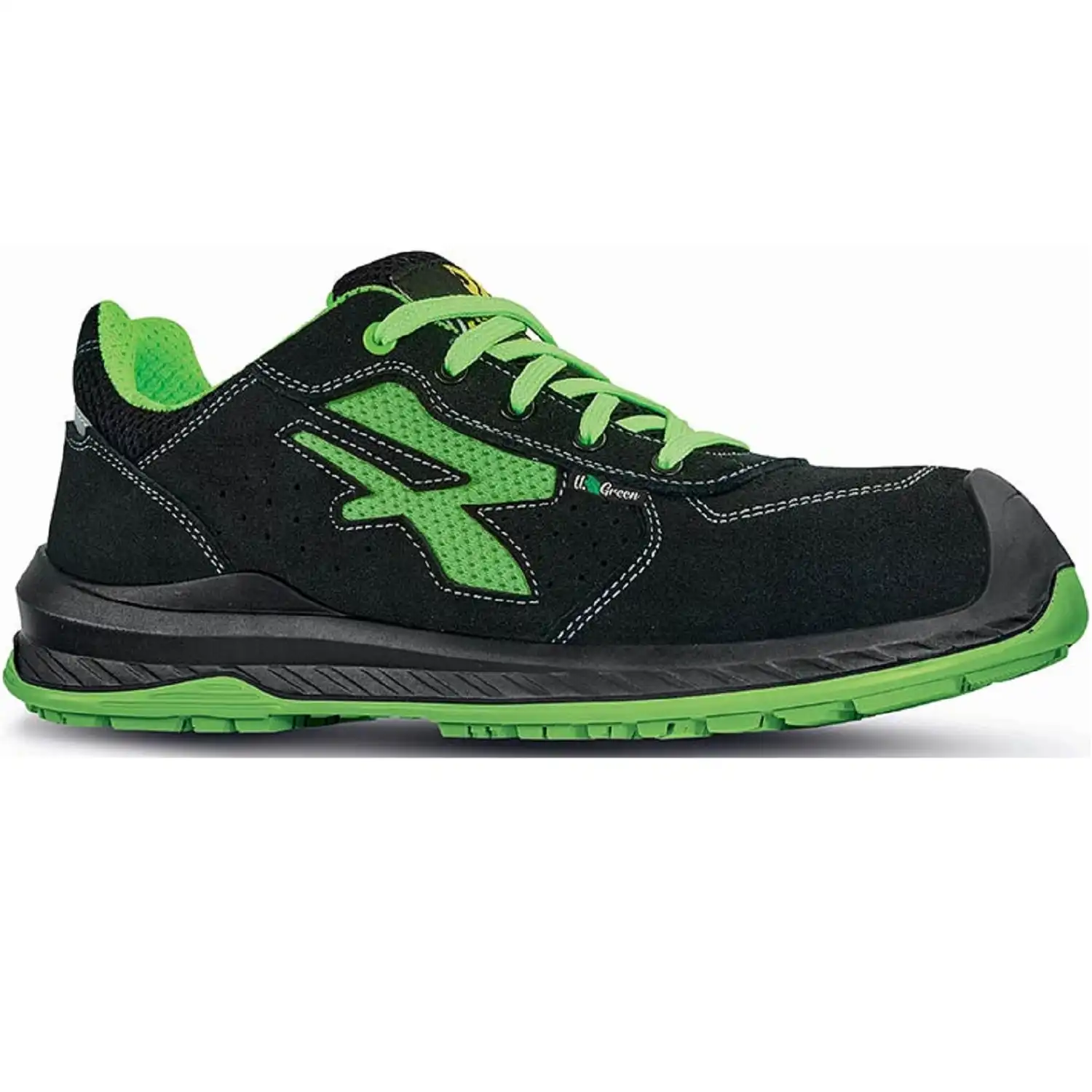 Sicherheitshalbschuhe S1P "CANYON" Red Industry Green in 39 - Bild 1