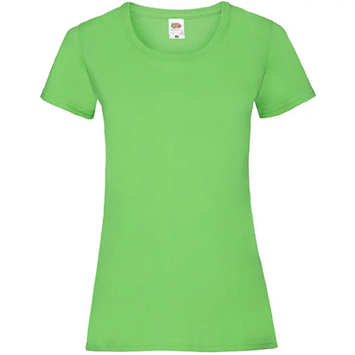 Damen T-Shirt "F288N" 100% Baumwolle Valueweight in lime green, M - Bild 1