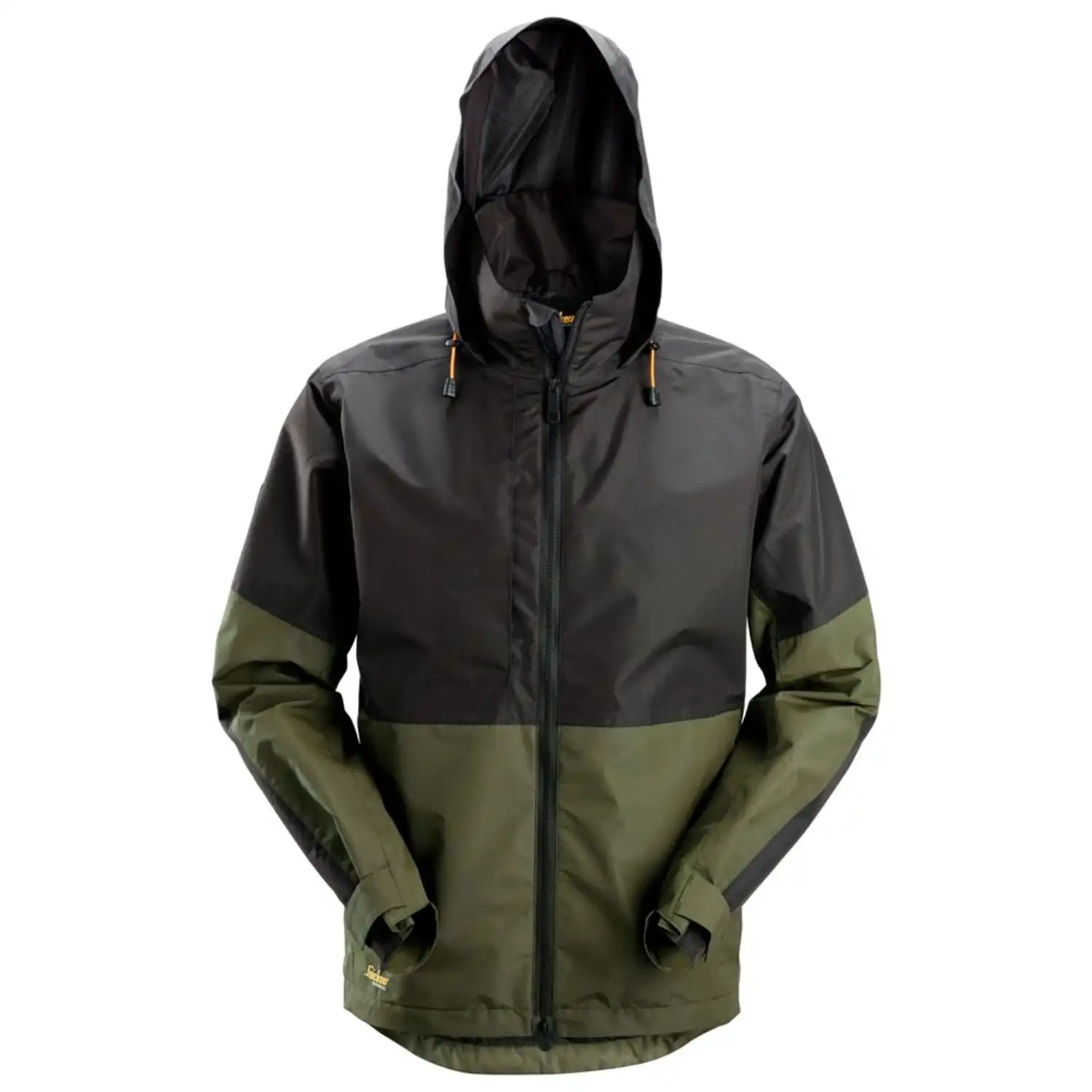 Softshelljacke "1304" AllroundWork in khaki/Schwarz, M - Thumbnail 1
