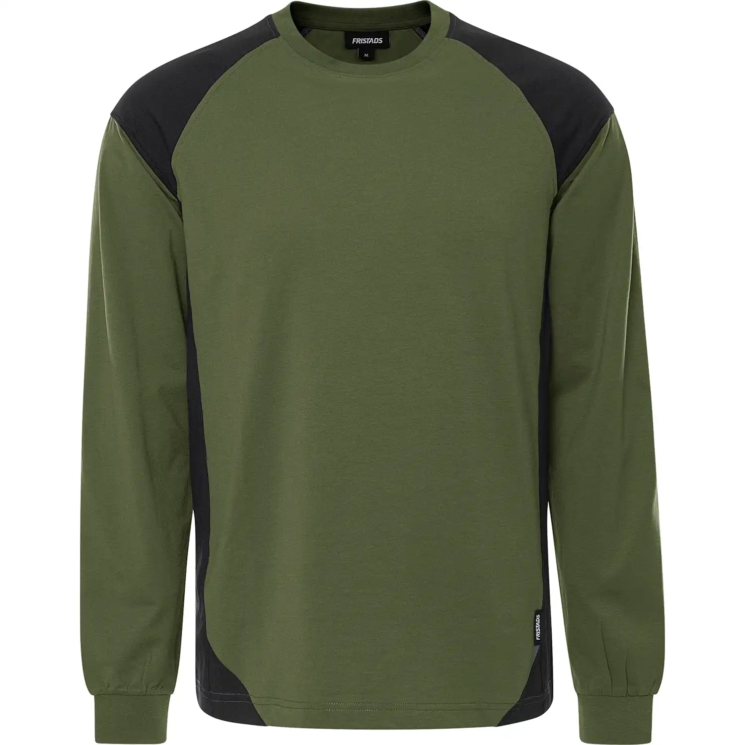 Langarmshirt "7071 GTM" Skarup in armygrün/schwarz, M - Thumbnail 1