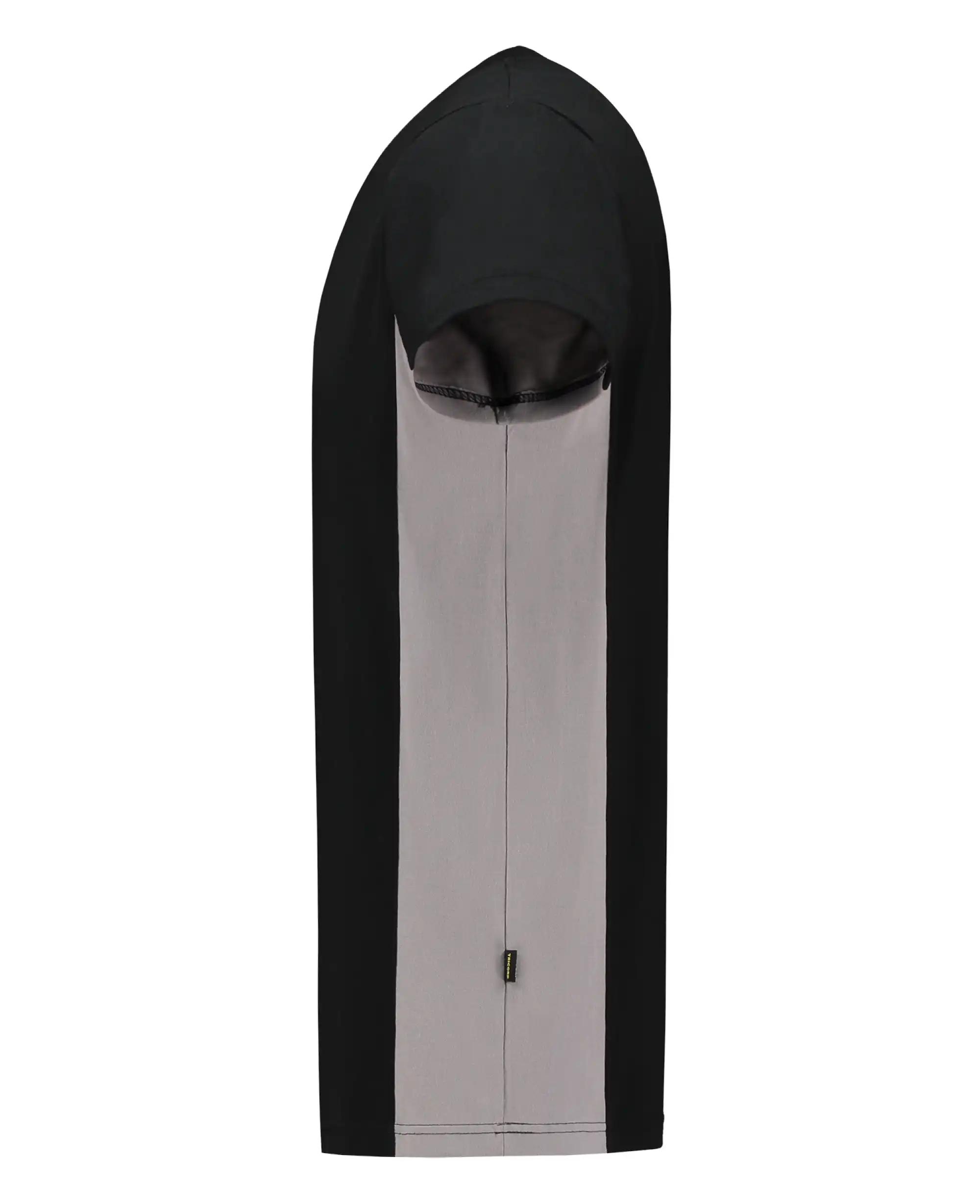 T-Shirt Bicolor "102004" Workwear in black/grey, M - Thumbnail 3