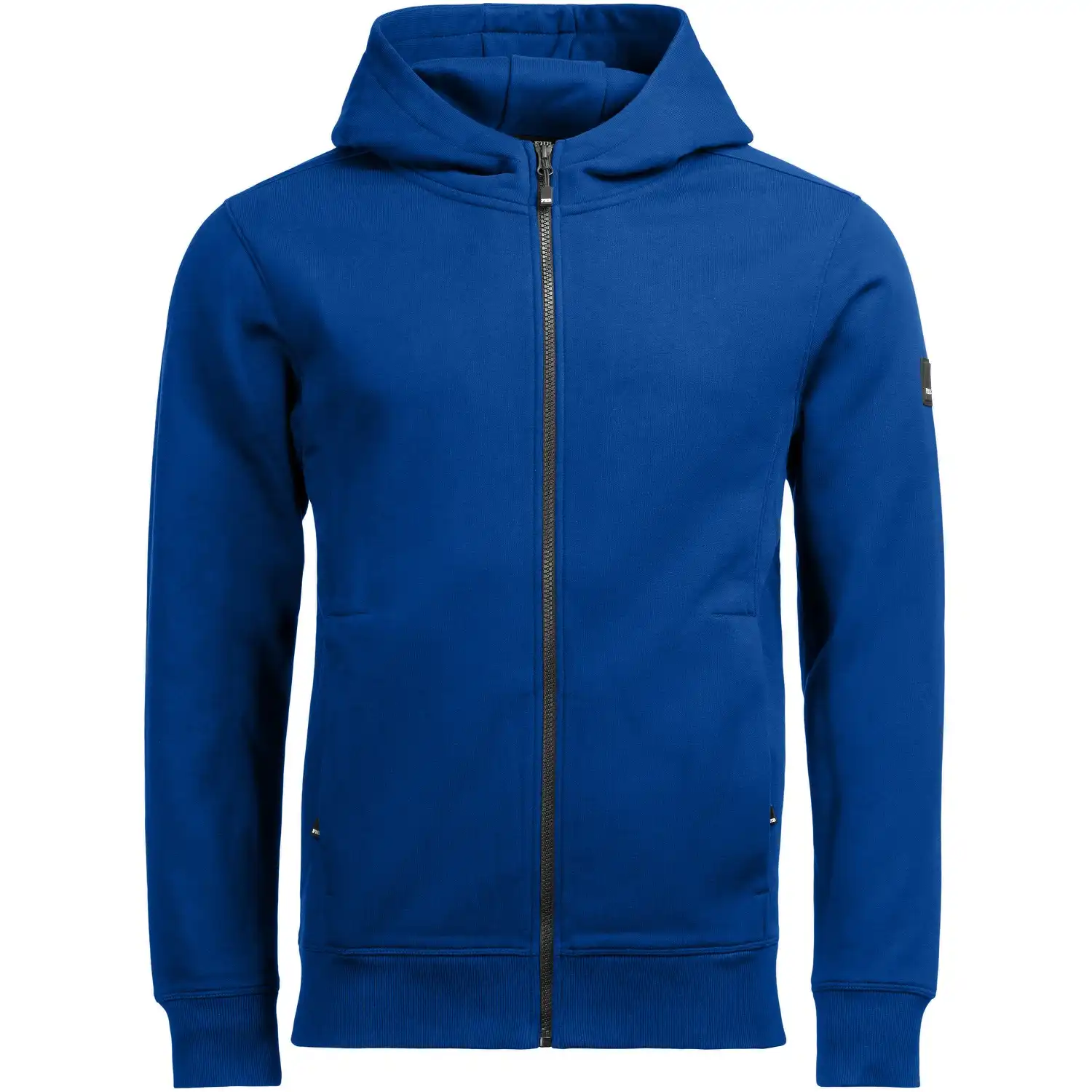Kapuzen-Sweatjacke "QUENTIN" in royalblau, XXL - Thumbnail 1