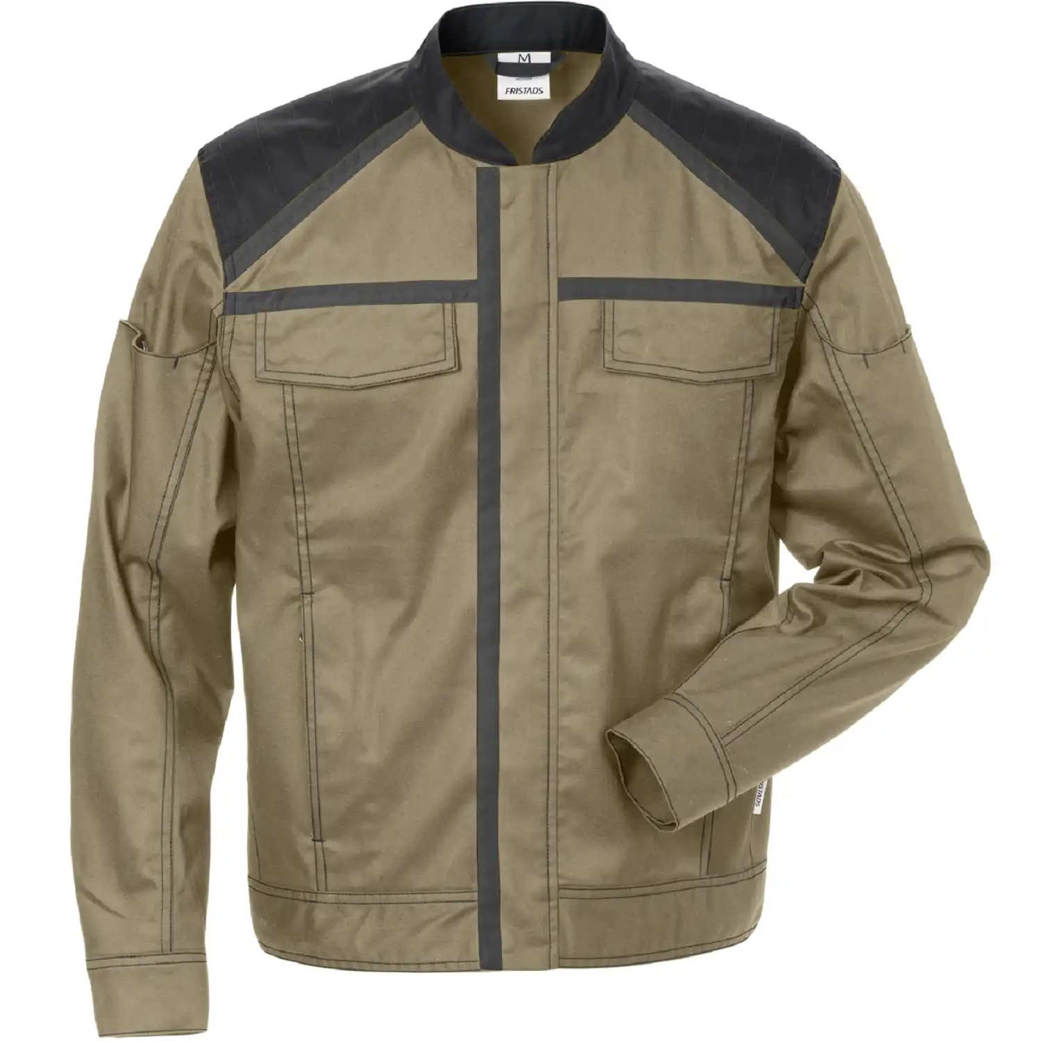 Bundjacke "4555 STFP" Fusion Skarup in khaki/Schwarz, XS - Thumbnail 1