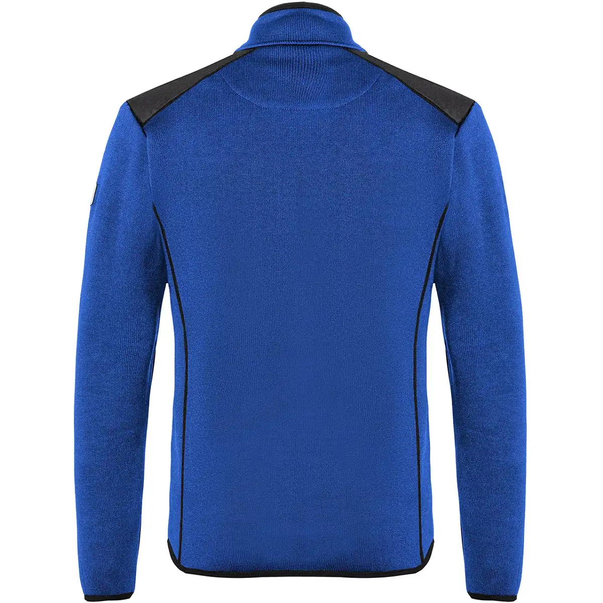 Strickjacke "1443 6339" Weather in kornblau/schwarz, L - Thumbnail 2