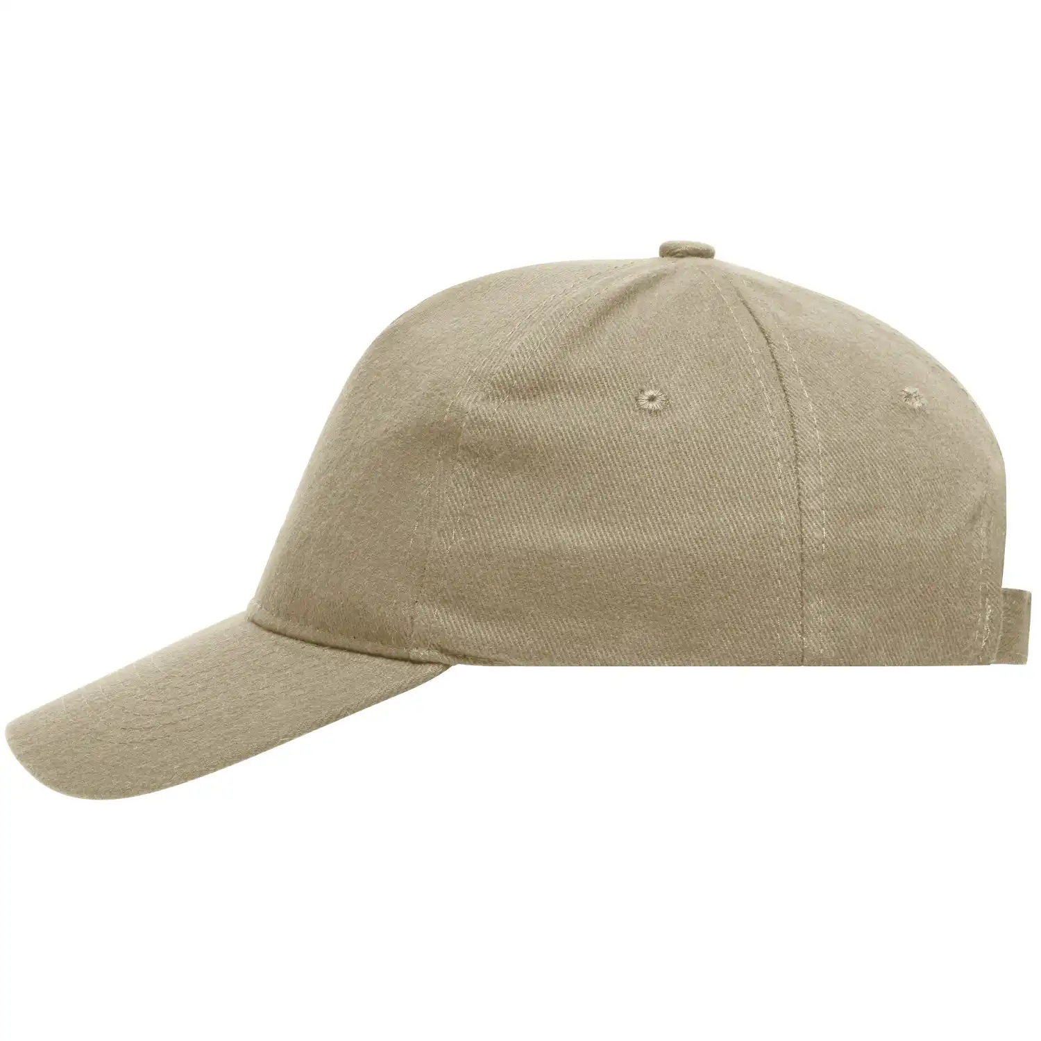 Basecap Heavy Cotton "MB092" 5-Panel in beige - Bild 1