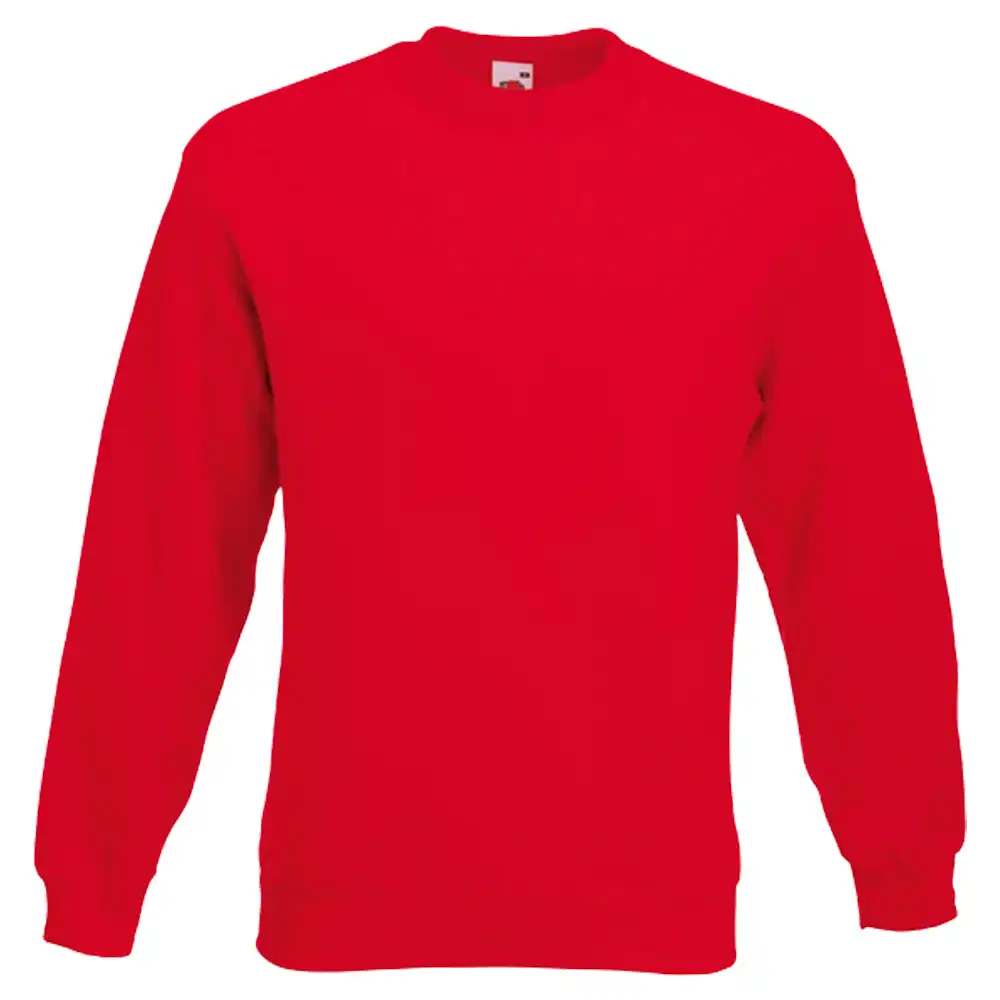 Sweatshirt "F324" Classic Set-In in red, L - Bild 1