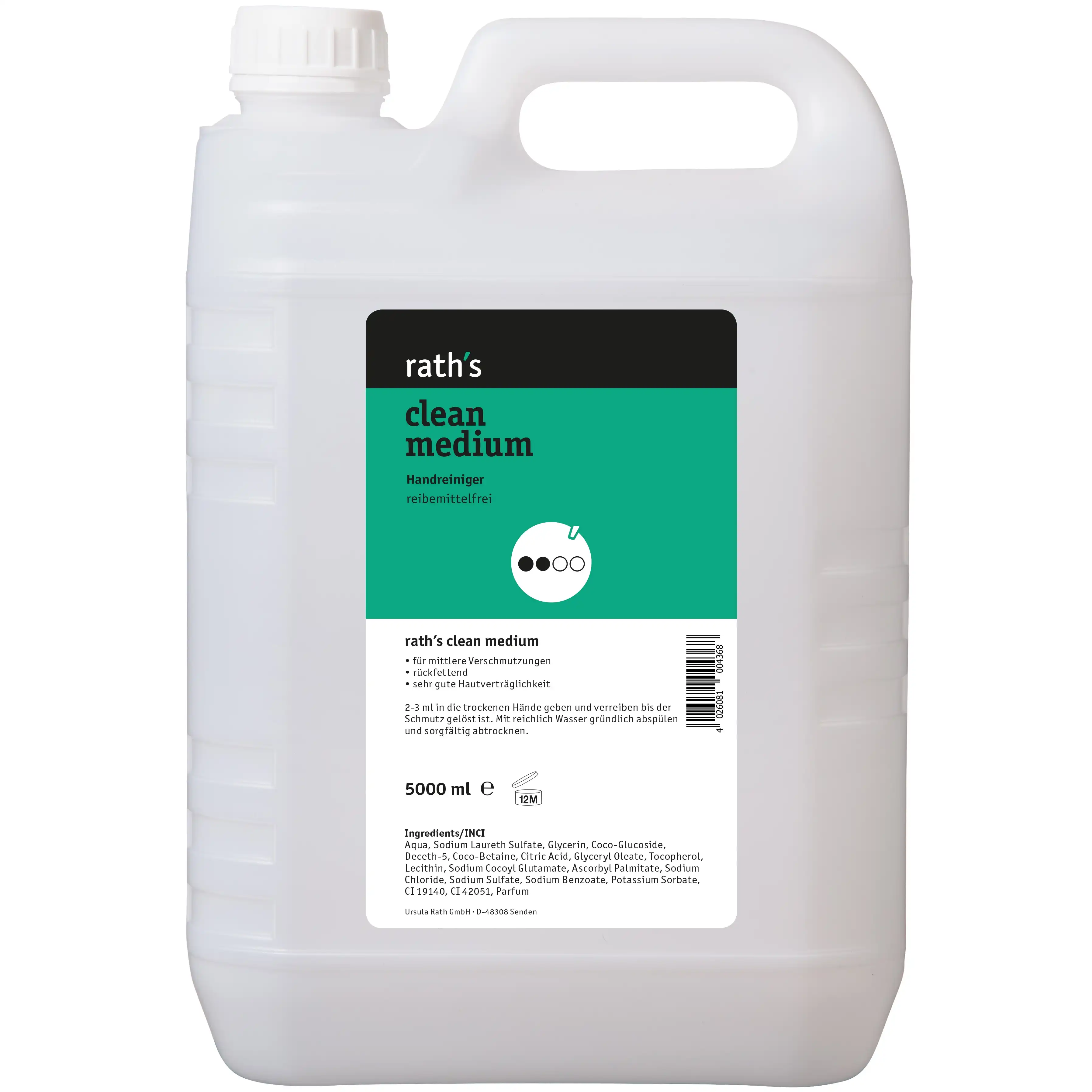 Handreiniger "clean medium" 5L-Kanister - Thumbnail 1