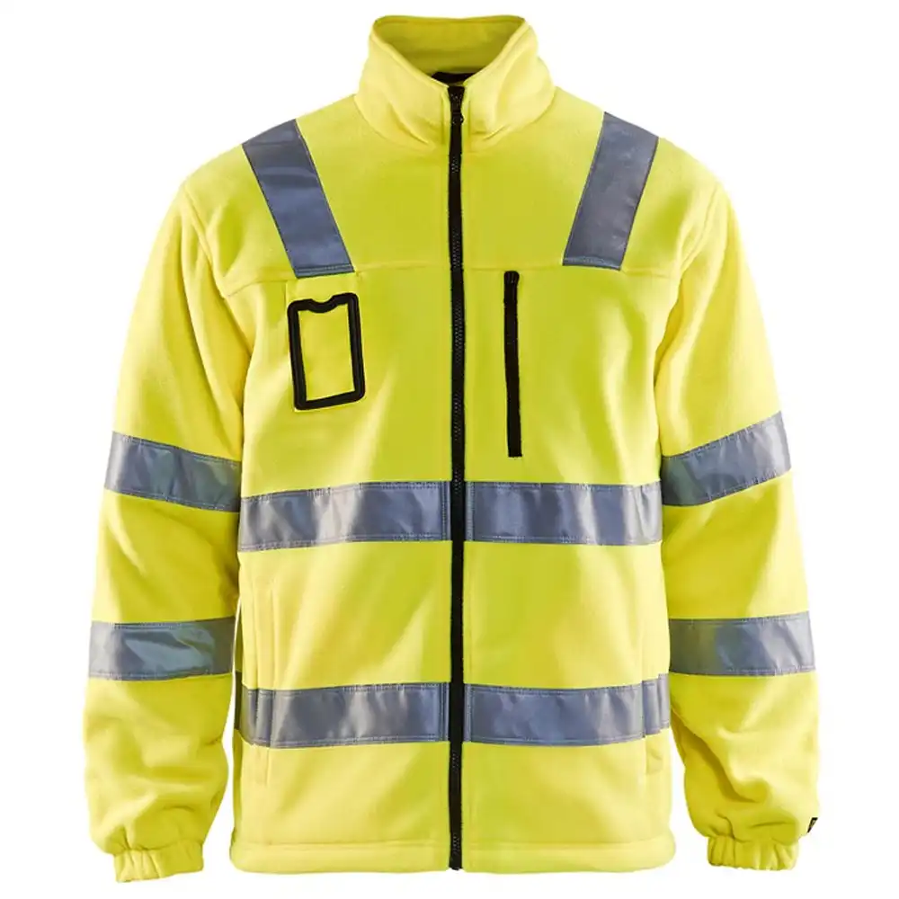 Warnschutz-Fleecejacke "4853" in gelb, 3XL - Thumbnail 1