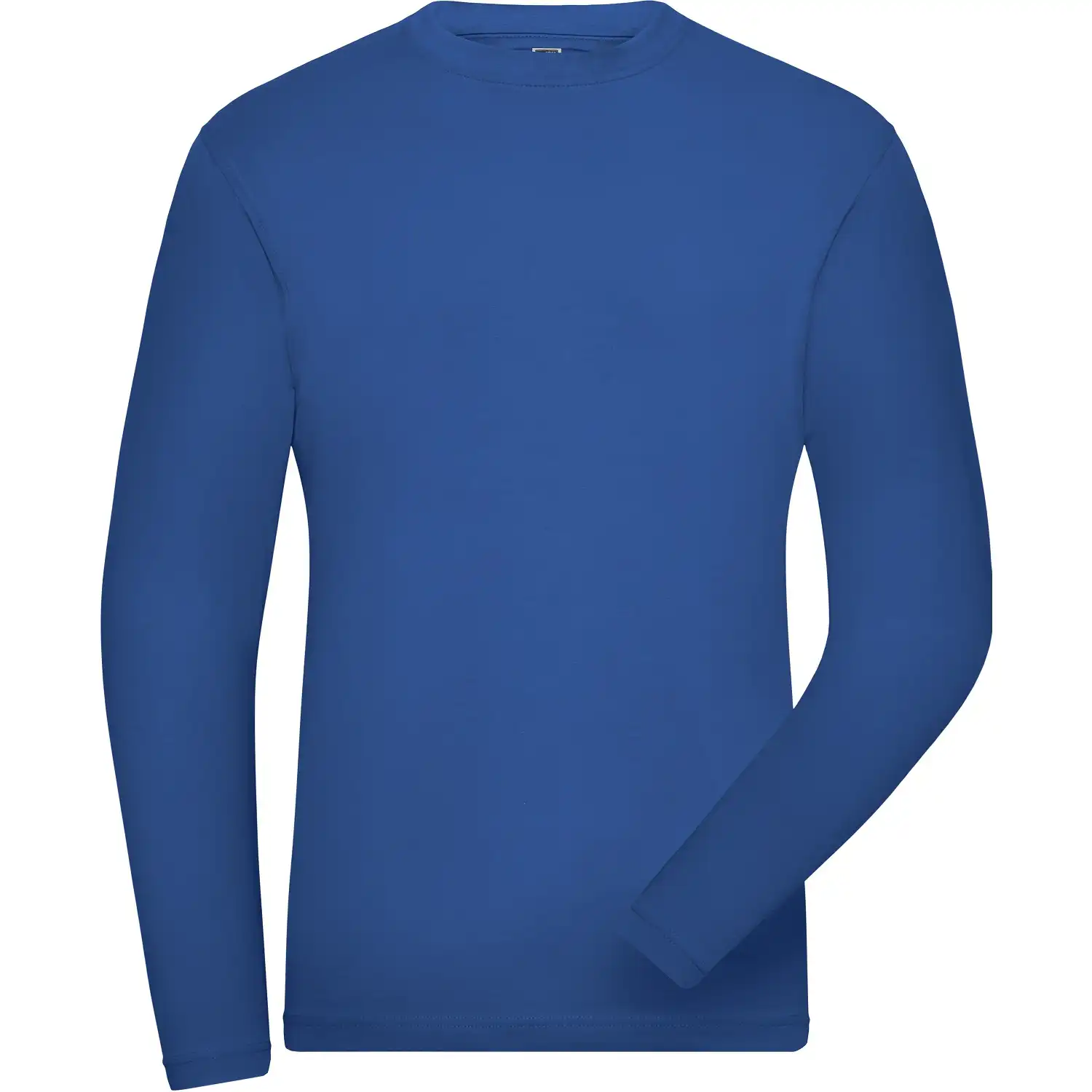Bio Stretch Langarmshirt "JN1804" UV-Schutz in royal, M - Bild 1