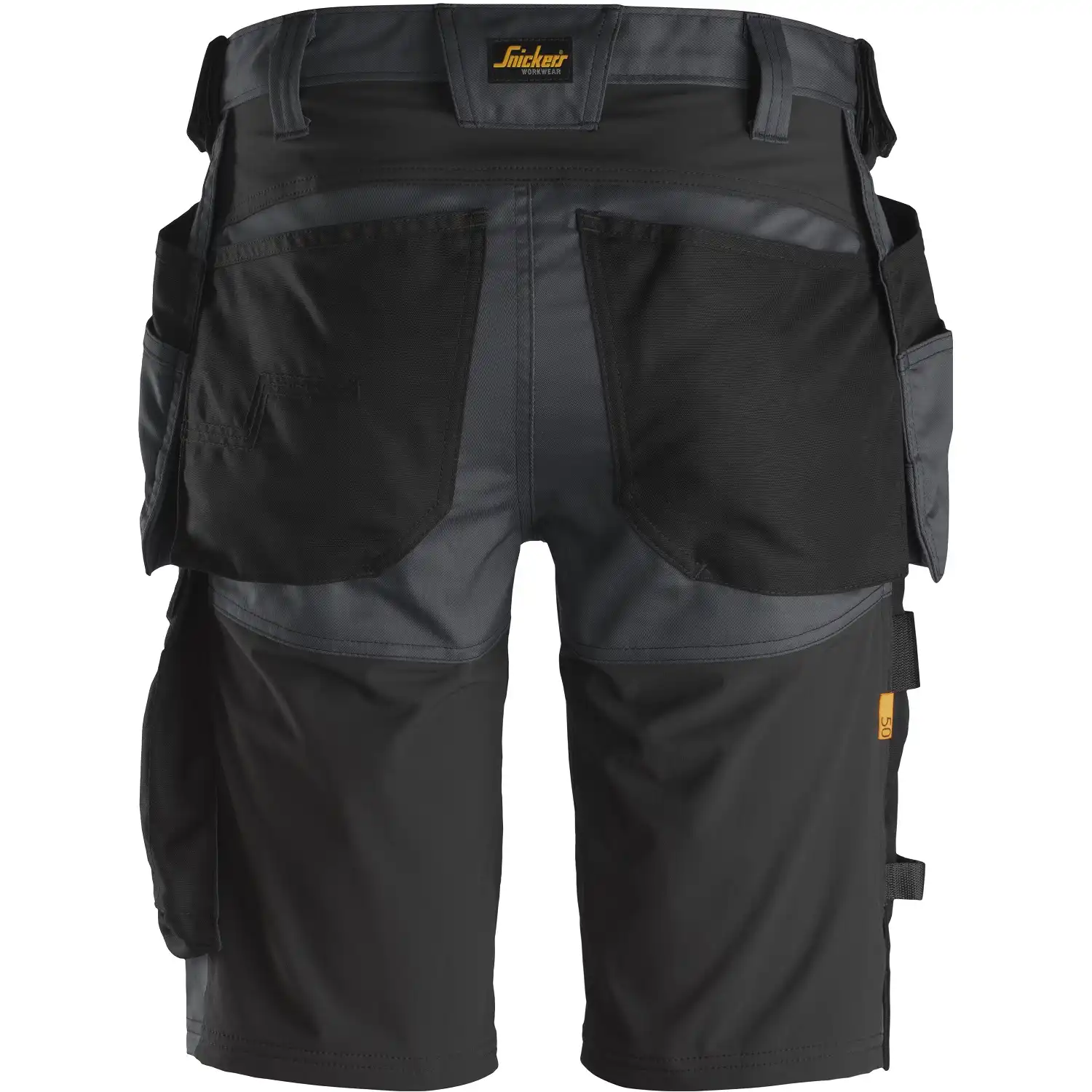 Handwerker Shorts "6141" AllroundWork in stahlgrau/schwarz, 48 - Thumbnail 2