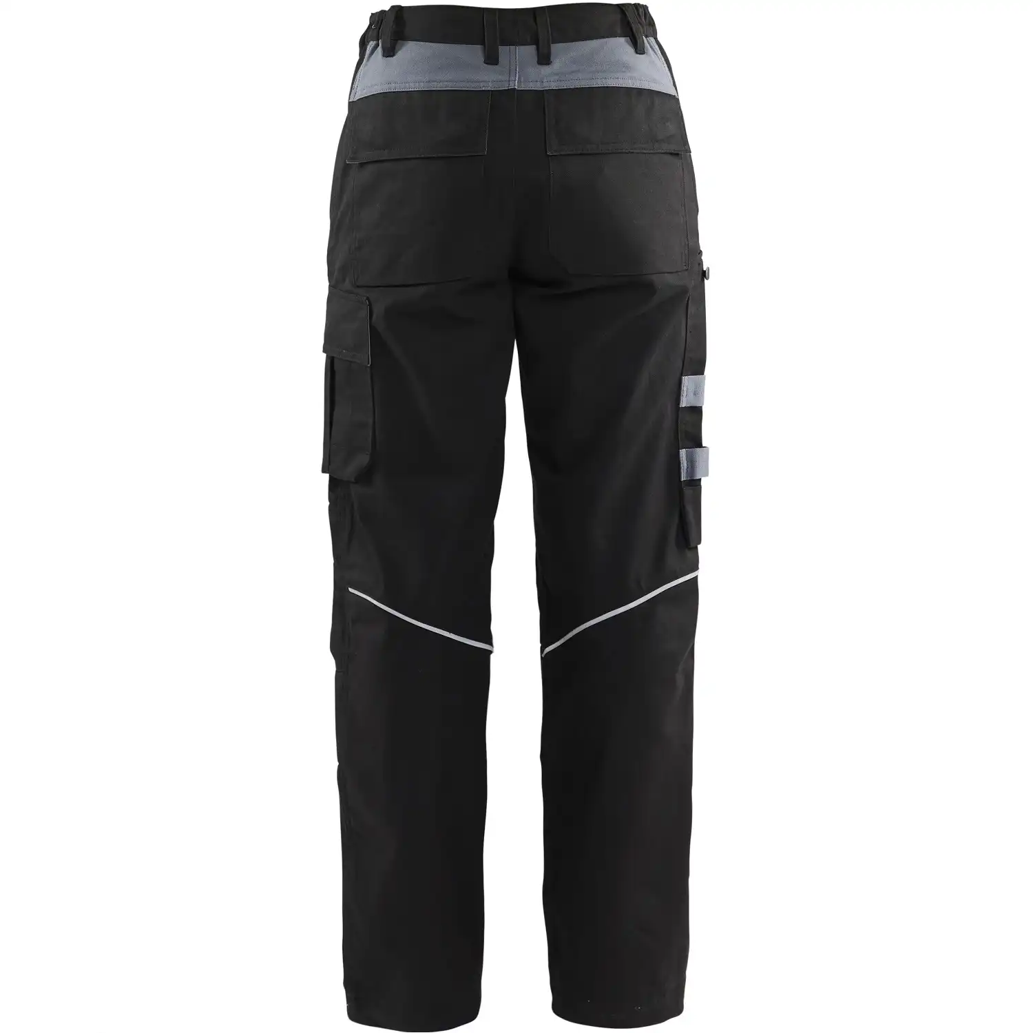 Damen Multinorm Bundhose "7173" schwarz/grau in C44 - Thumbnail 2