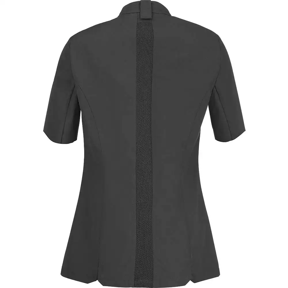 Damen Kochjacke "NUTMEG2" in schwarz, L - Thumbnail 2