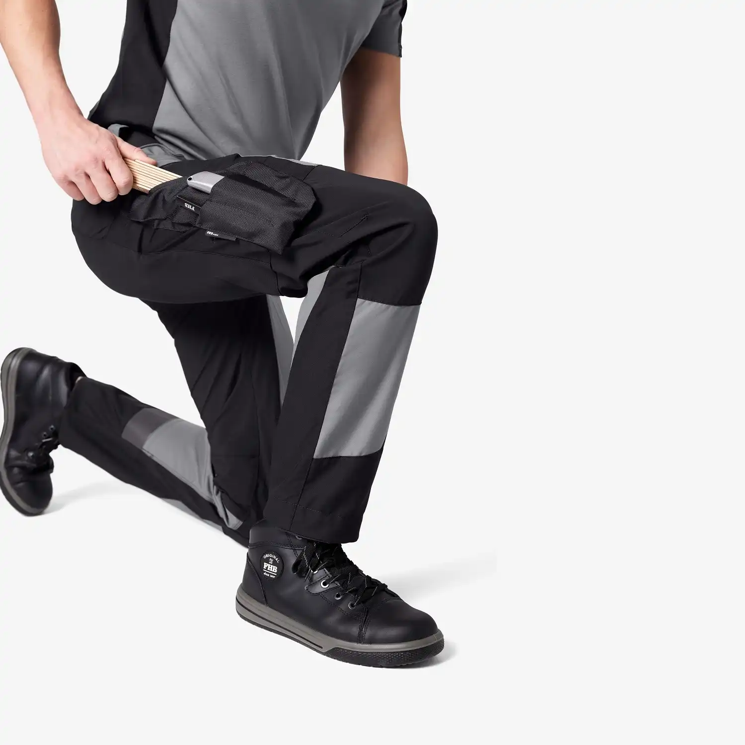 Bundhose "MIO" in marine/schwarz, 50 - Thumbnail 3