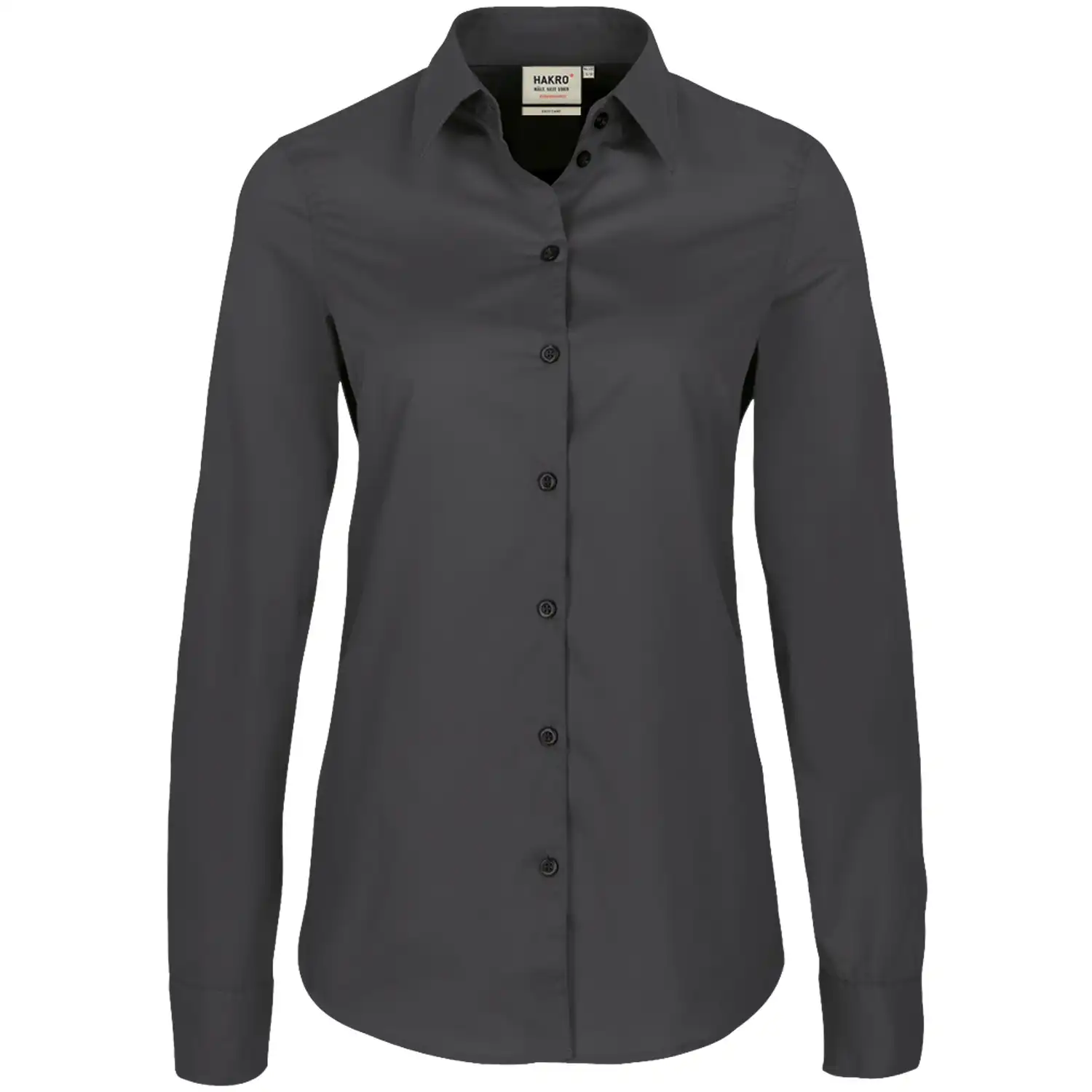 Damen Bluse 1/1-Arm "Performance" 121 in anthrazit, XL - Bild 1