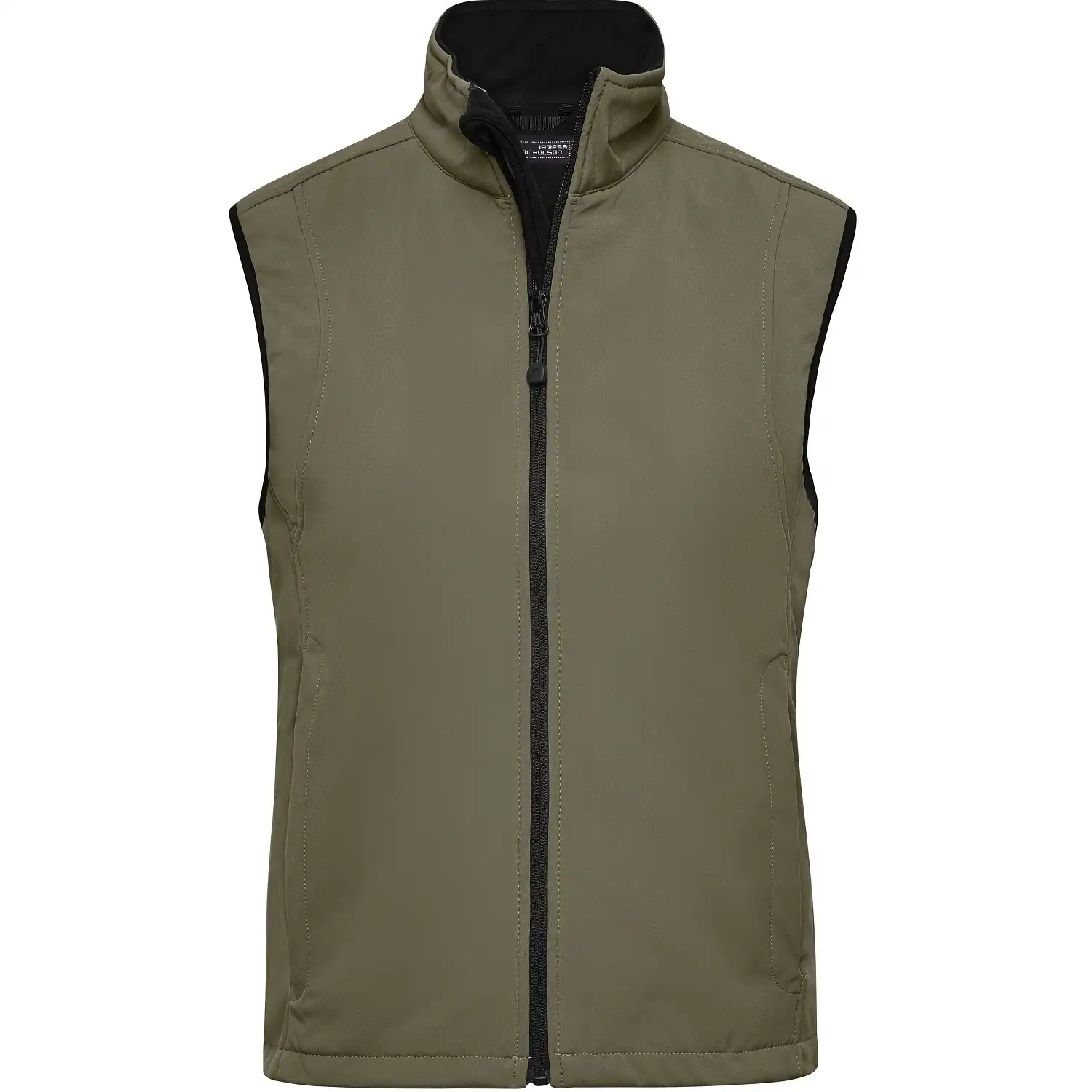Damen Softshellweste "JN138" in olive, L - Bild 1
